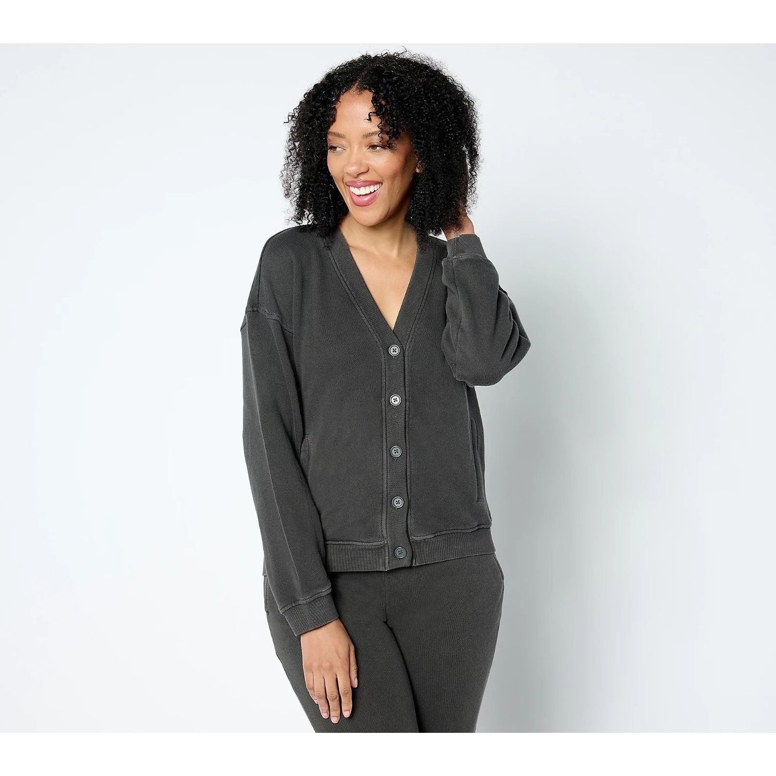 & Other Stories Barefoot Dreams Malibu Collection Cotton Cardigan S A646244 Size S / US 4 / IT 40 - 1 Preview