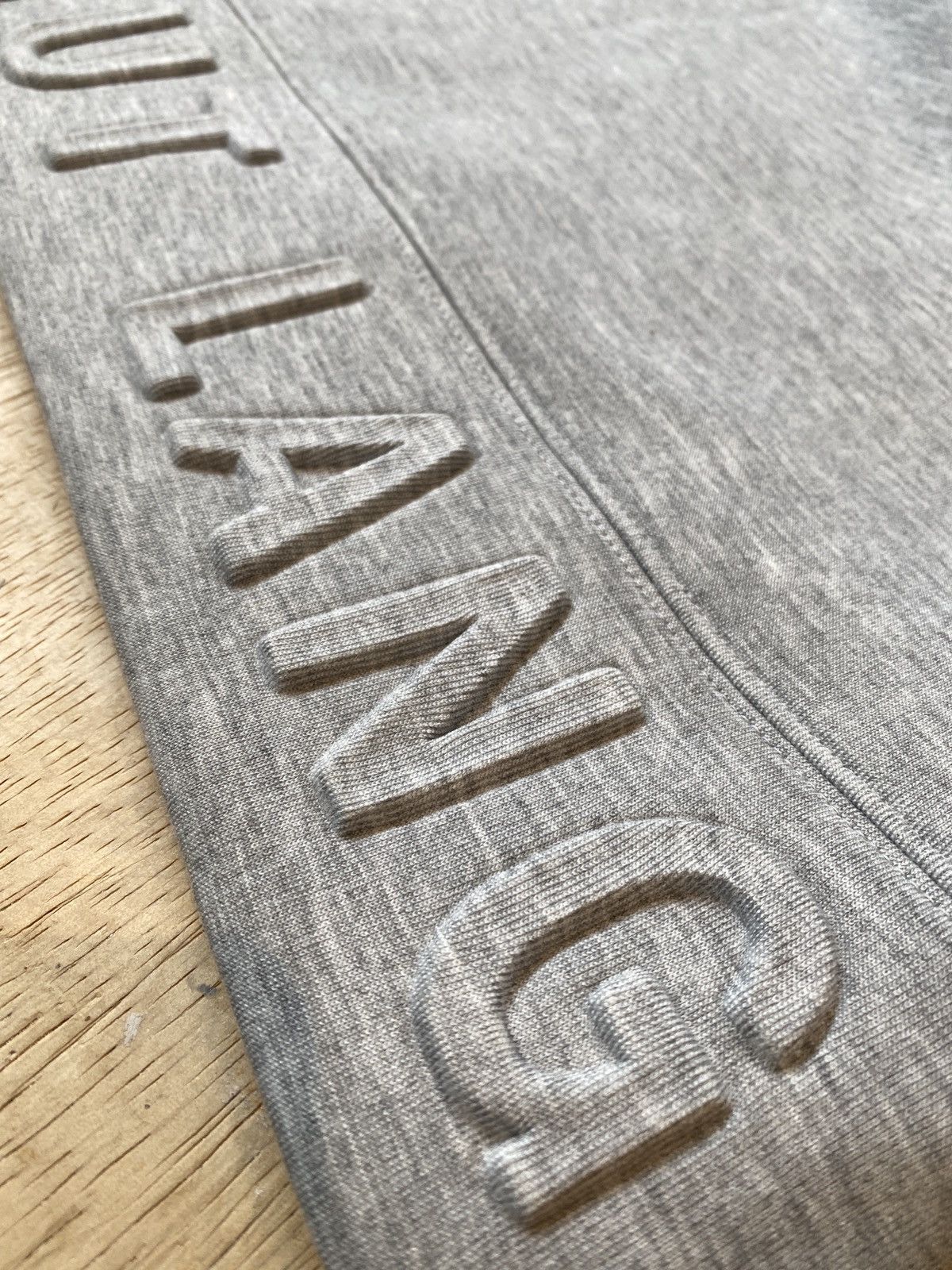 Helmut Lang Helmet Lang 3D Logo Short Sweatshirt Size S Size US S / EU 44-46 / 1 - 4 Thumbnail
