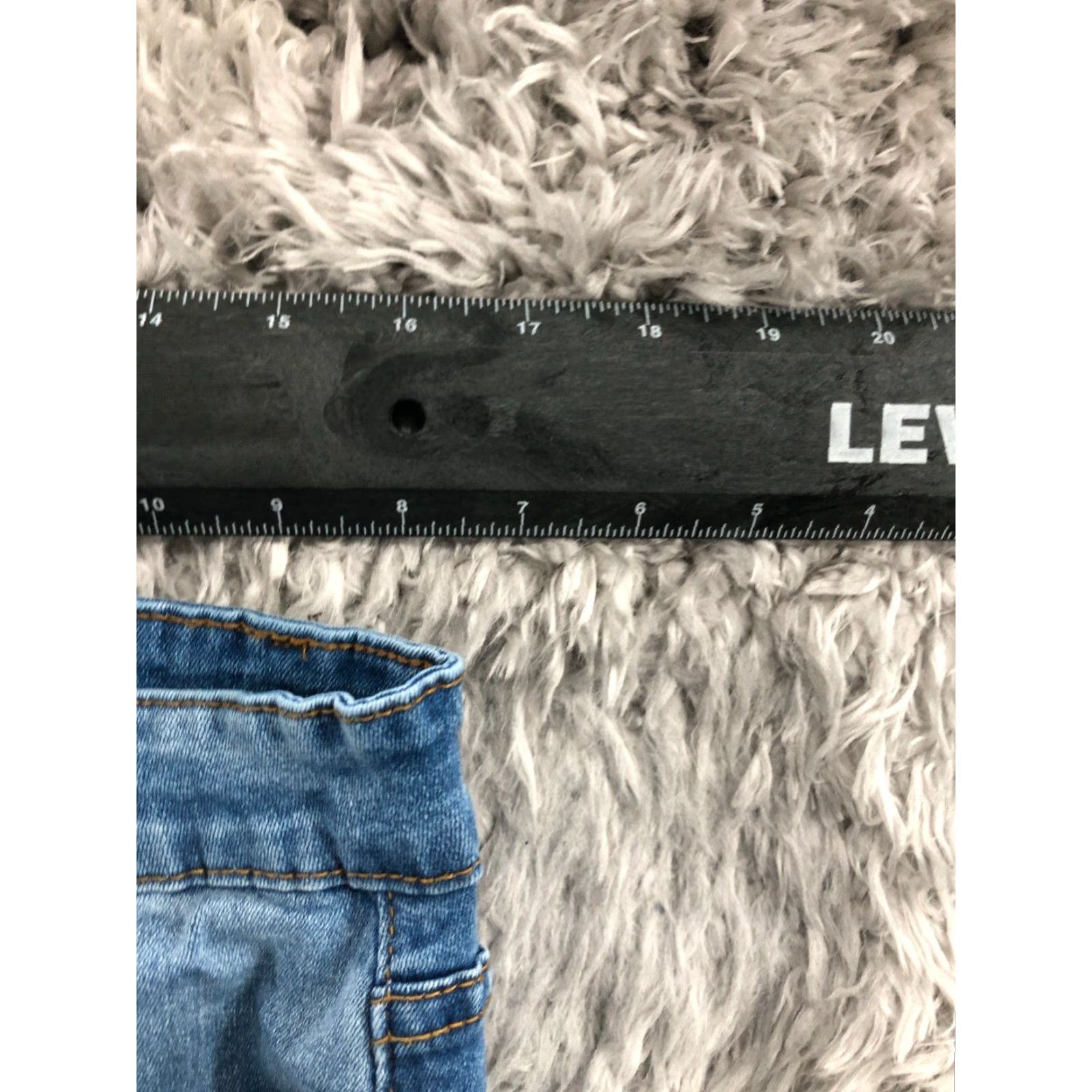 Shein SheIn Shorts Womens 14 Mid Rise Blue Denim Bermuda Casual 5-Pocket Regular Fit Womens Shoes? Size 36" / US 14 / IT 50 - 2 Thumbnail