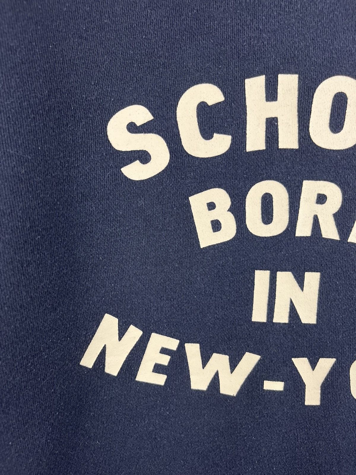 Schott × Vintage Vintage Schott born in New York sweatshirt spellout crewneck Size US XL / EU 56 / 4 - 8 Thumbnail