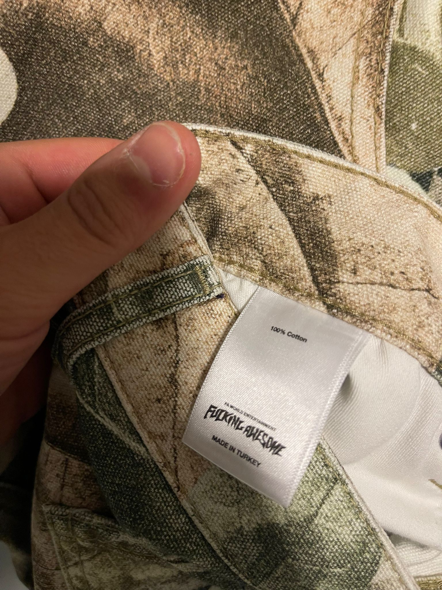 Fucking Awesome Fucking Awesome Camo Double Knee Short Size US 32 / EU 48 - 8 Thumbnail