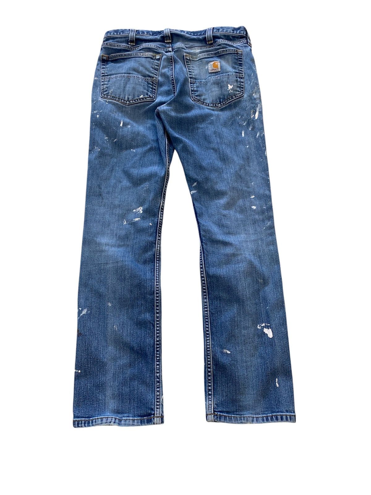 Carhartt × Vintage Vintage Carhartt Y2K Straight Fit 32x30 Denim Pant Painter Size 32" / US 10 / IT 46 - 2 Thumbnail