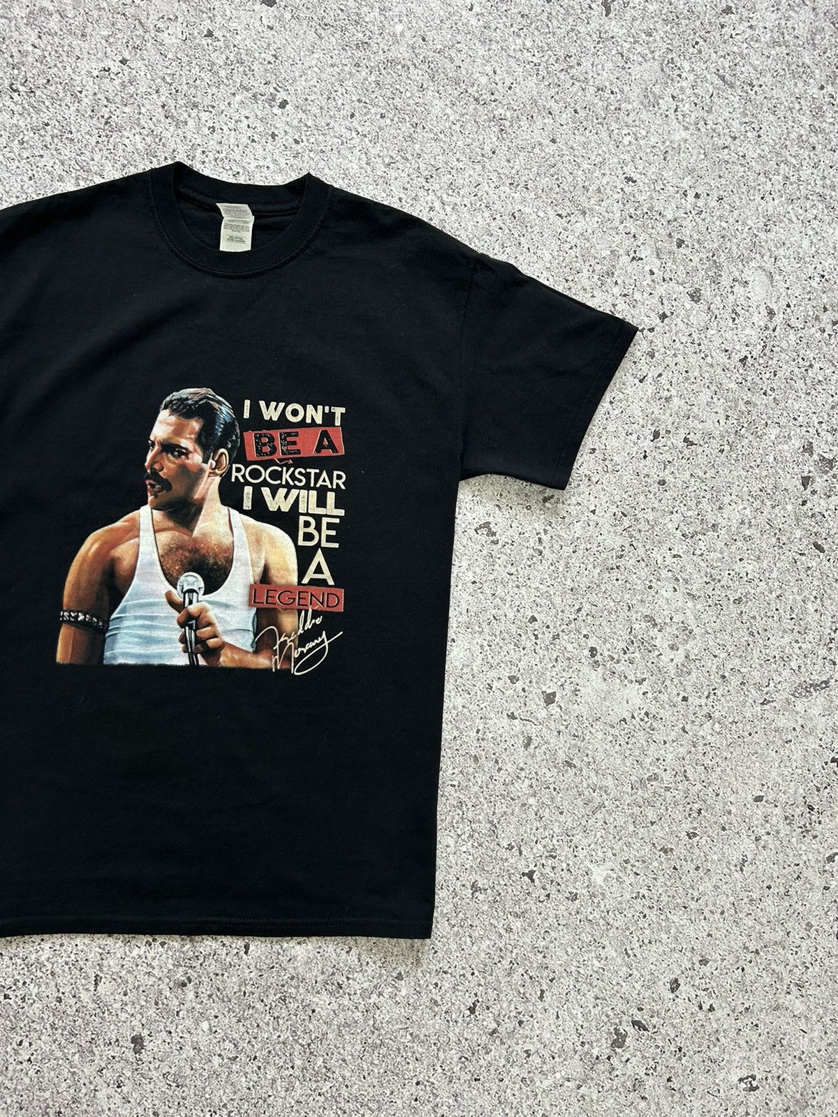 Band Tees I won’t be Rockstar I will be a legend Freddie Mercury Tee Size US M / EU 48-50 / 2 - 4 Thumbnail