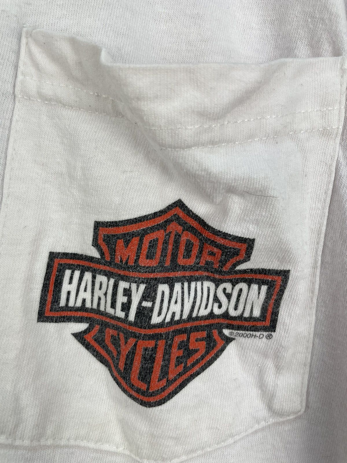Harley Davidson Vintage Harley Davidson Carolina pocket tee long sleeve Size US L / EU 52-54 / 3 - 5 Thumbnail