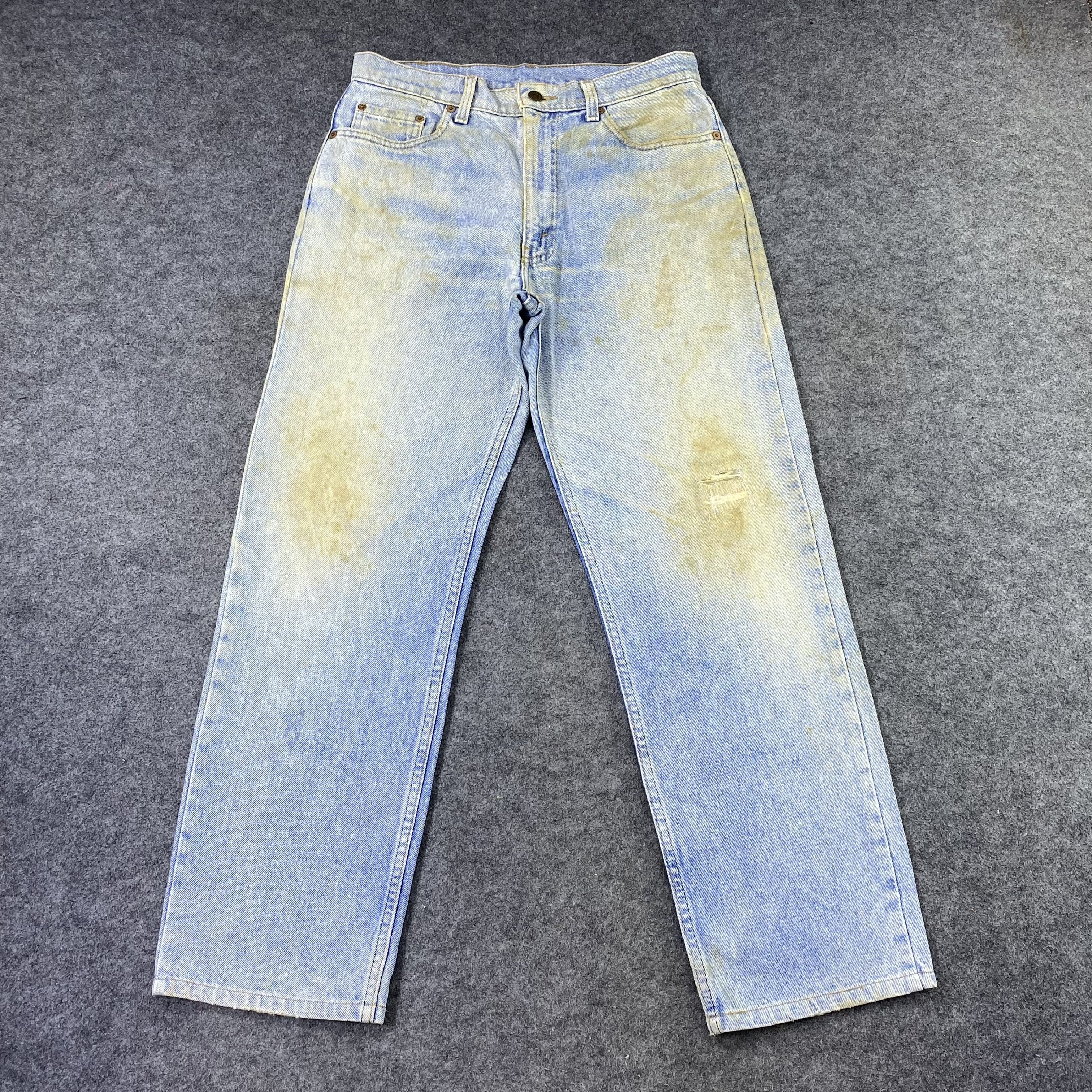 Levi's × Vintage Vintage Levi's 510-0217 Distressed Blue Wash Jeans-J1175 Size US 32 / EU 48 - 2 Thumbnail