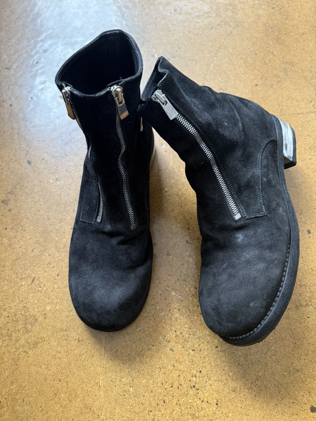 Guidi Guidi Suede 2 Double Zip Boots GR07FZ Size US 10 / EU 43 - 2 Thumbnail