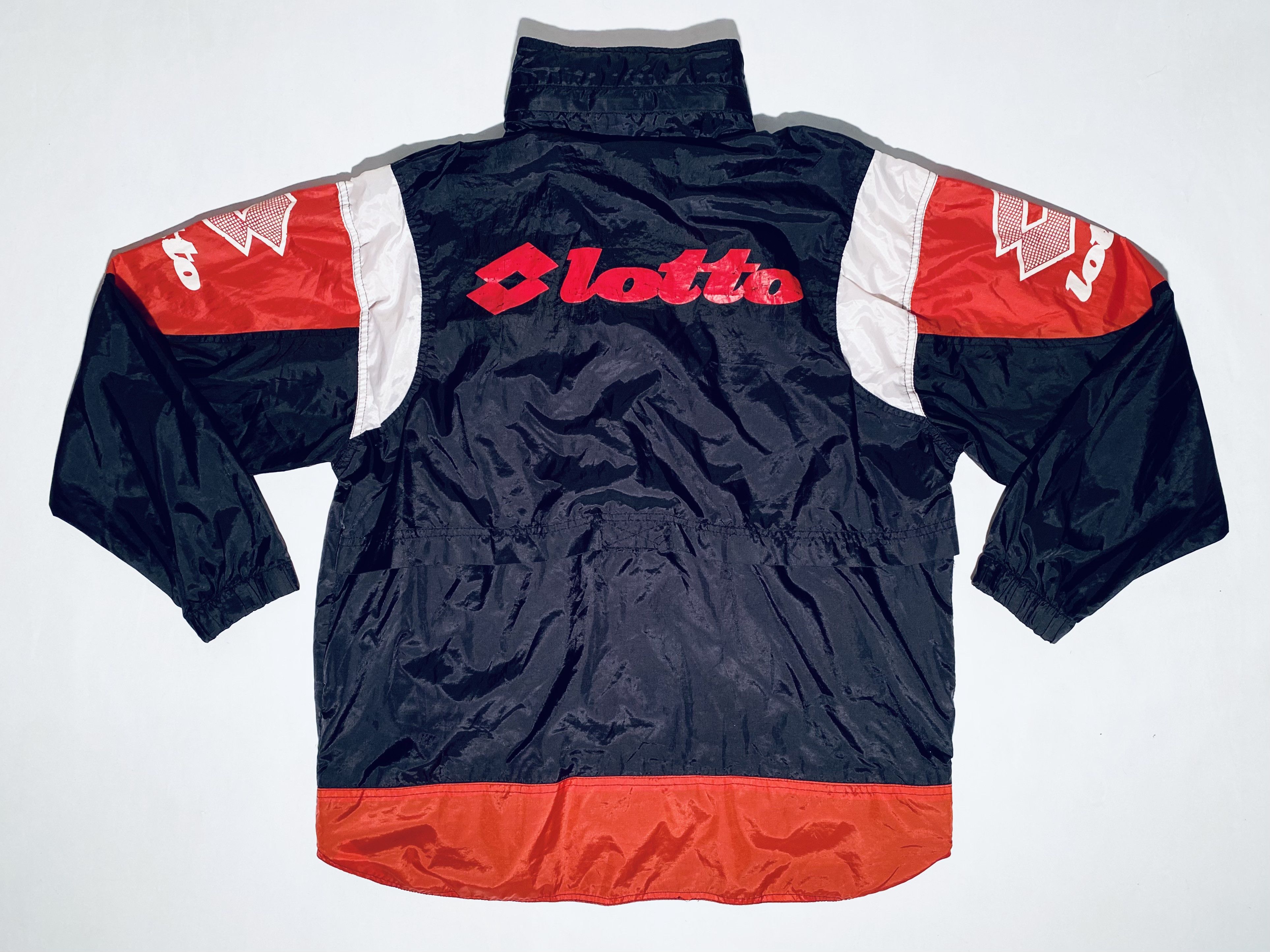 Lotto Sport AC Milan Football Training Jacket 1995 - 1996 Size US M / EU 48-50 / 2 - 6 Thumbnail