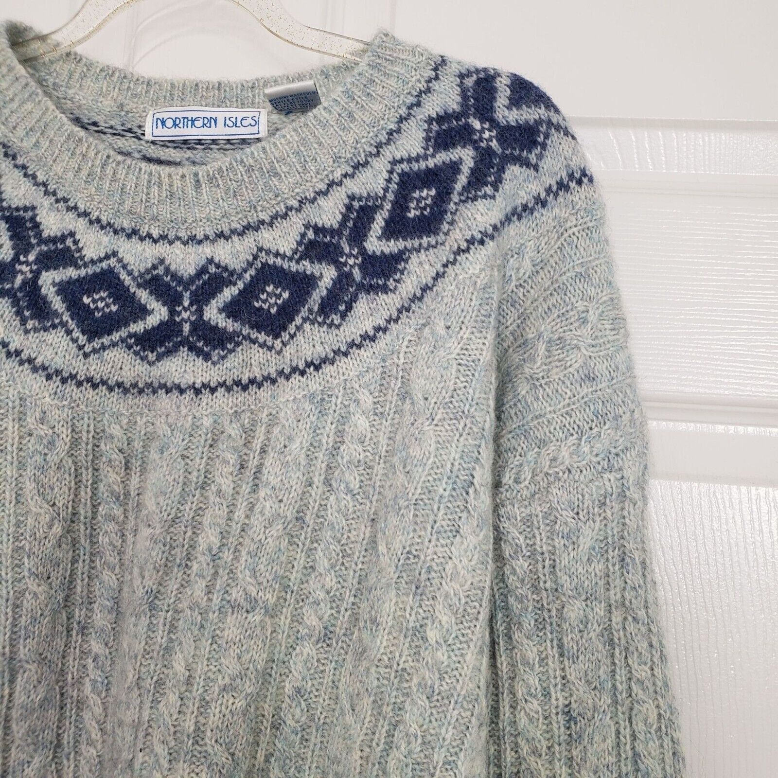 Northern Isles Vintage Northern Isles Fair Isle Sweater Womens Size Medium Size M / US 6-8 / IT 42-44 - 2 Thumbnail