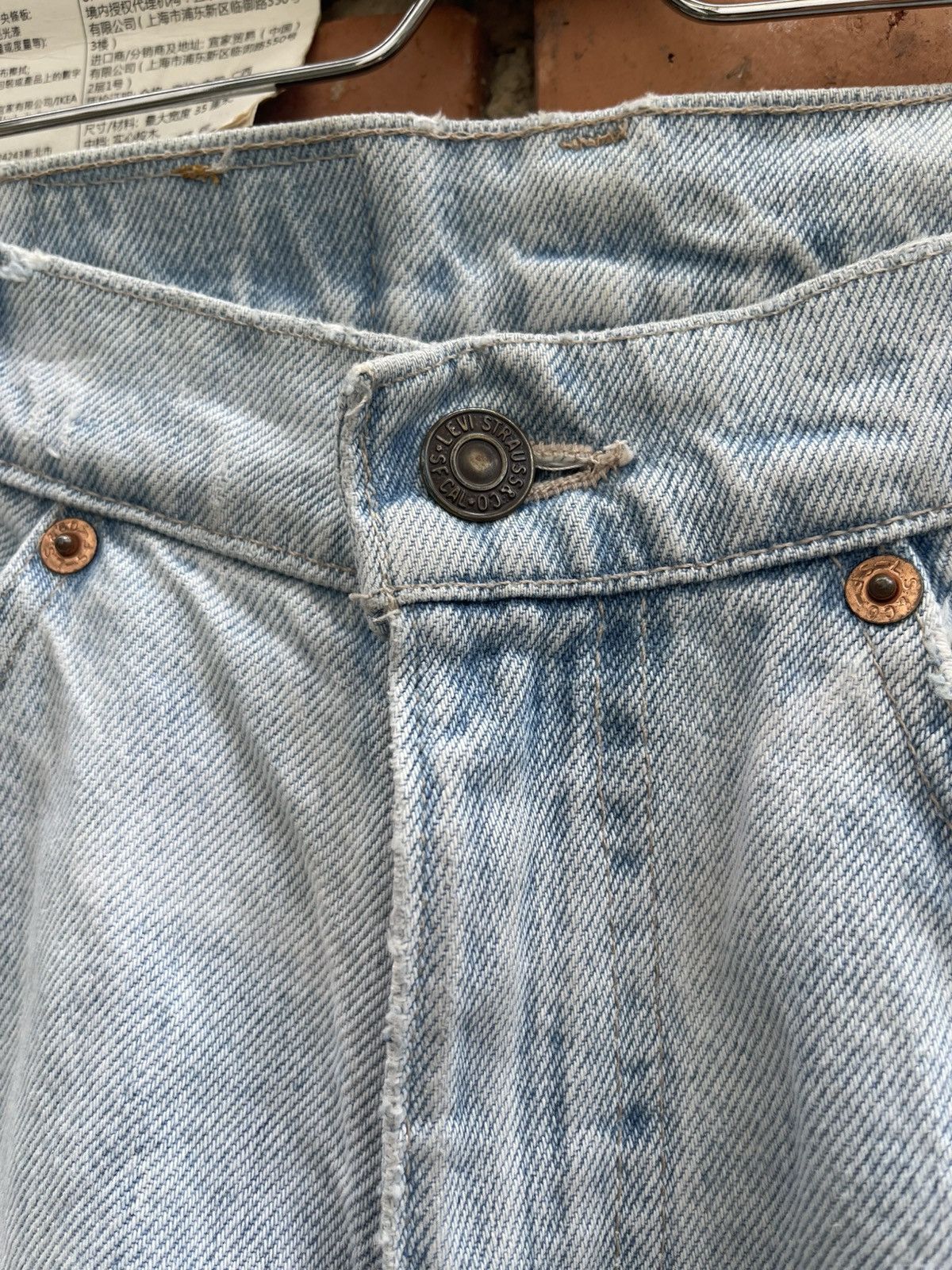 Levi's Levis Orange Tab 550 Student Jean Shorts made in USA Size US 26 / EU 42 - 5 Thumbnail