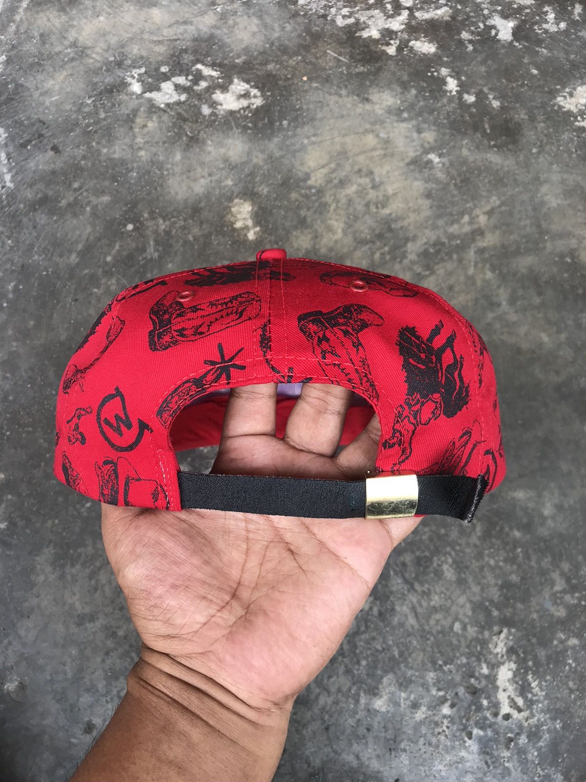 Japanese Brand Vintage All Overprint Graphic Classic Hat Size ONE SIZE - 4 Thumbnail