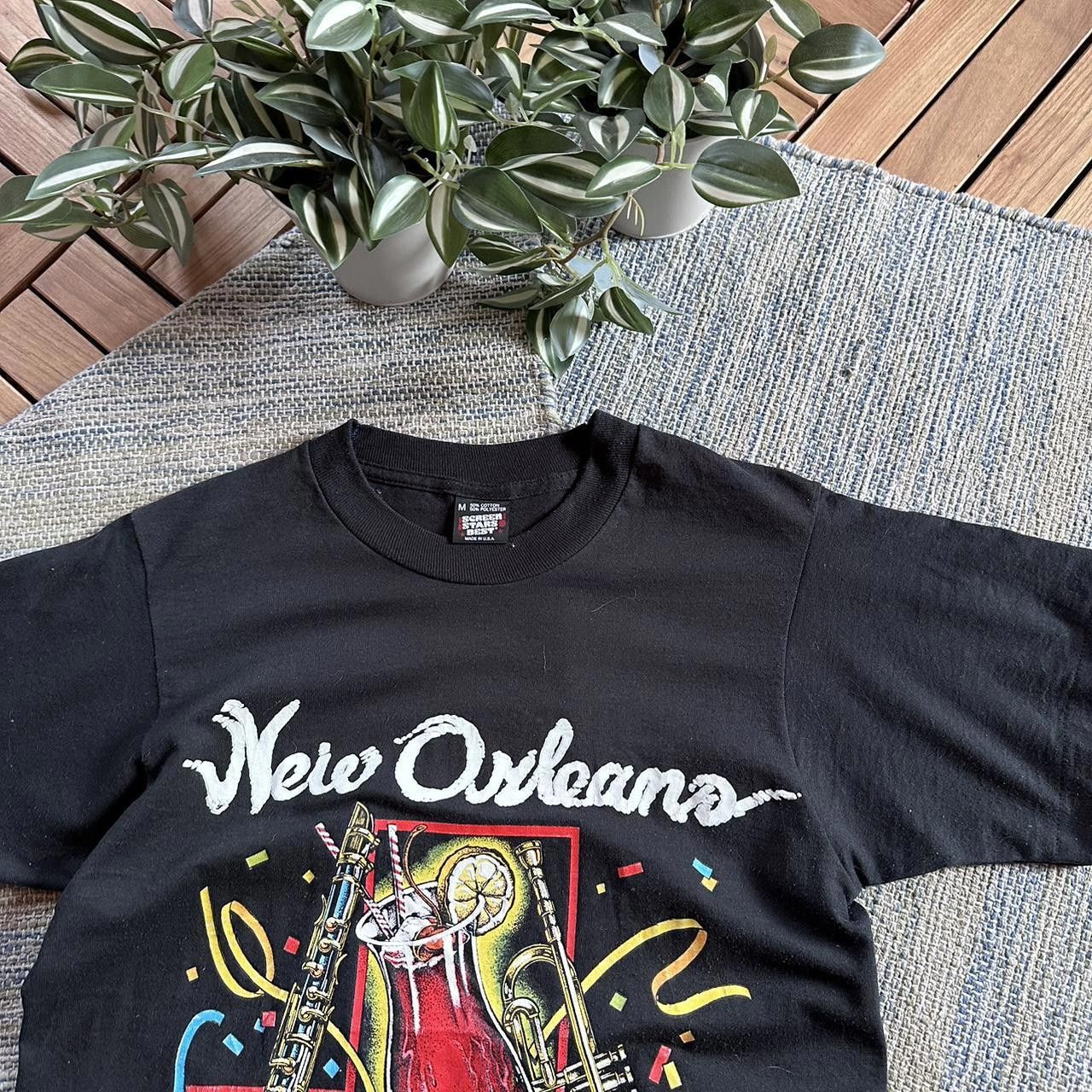 Other Vintage 90s Blank Screen Stars New Orlean Party T-shirt Size US M / EU 48-50 / 2 - 3 Thumbnail