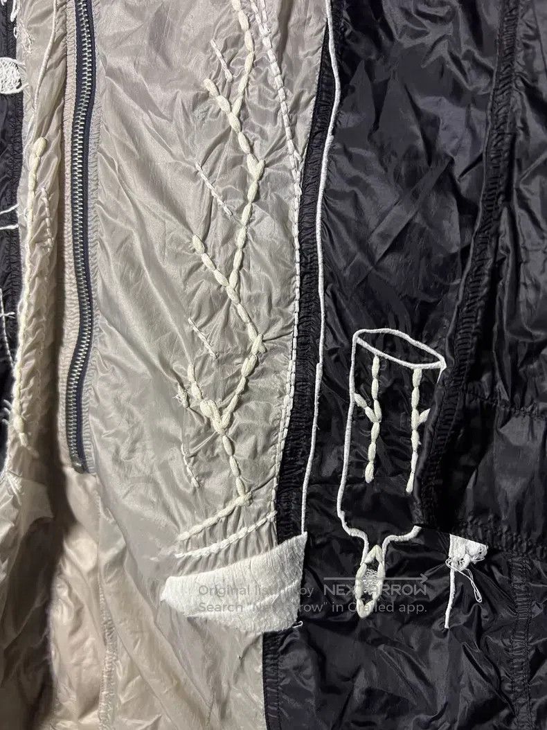 Rick Owens RICK OWENS Thousand Needle Ghost Face Embroidered Scarf Wi Size US L / EU 52-54 / 3 - 4 Thumbnail