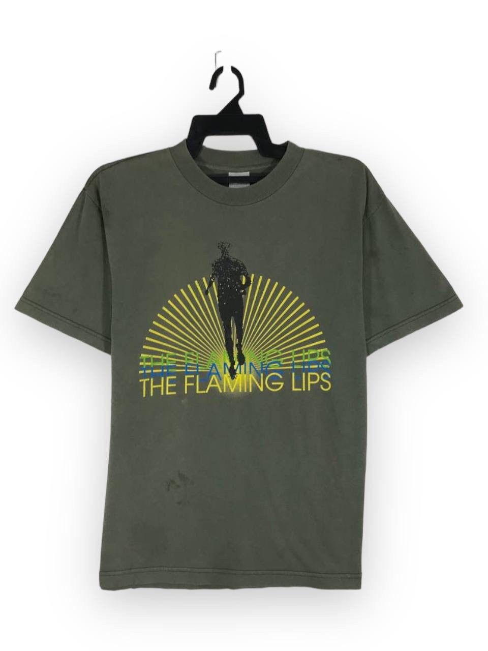 image of Band Tees x Vintage The Flaming Lips in Green, Men's (Size Medium)