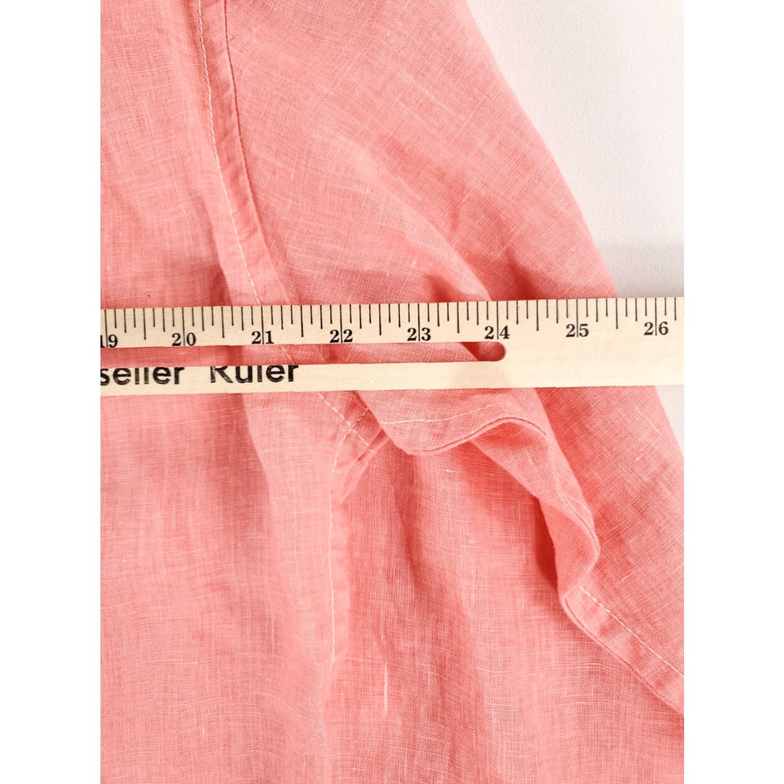 Tommy Bahama Tommy Bahama Shirt Button Up 100% Linen Pink Long Sleeve Mens L NWT Size US L / EU 52-54 / 3 - 6 Thumbnail