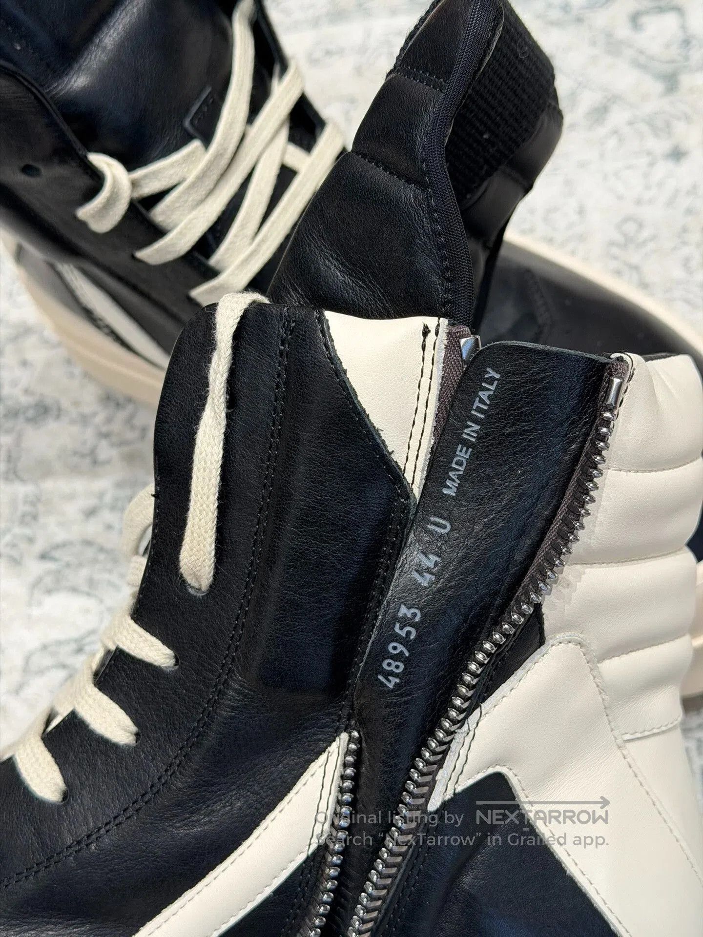 Rick Owens Rick Owens Platform Inverted Triangle High-Top. Size US 10 / EU 43 - 7 Thumbnail