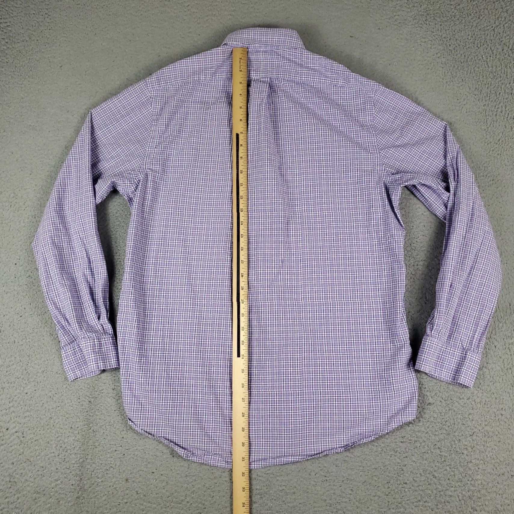 Ralph Lauren Ralph Lauren Shirt Mens Large Purple Plaid Pony Button Up Long Sleeve Size US L / EU 52-54 / 3 - 4 Thumbnail
