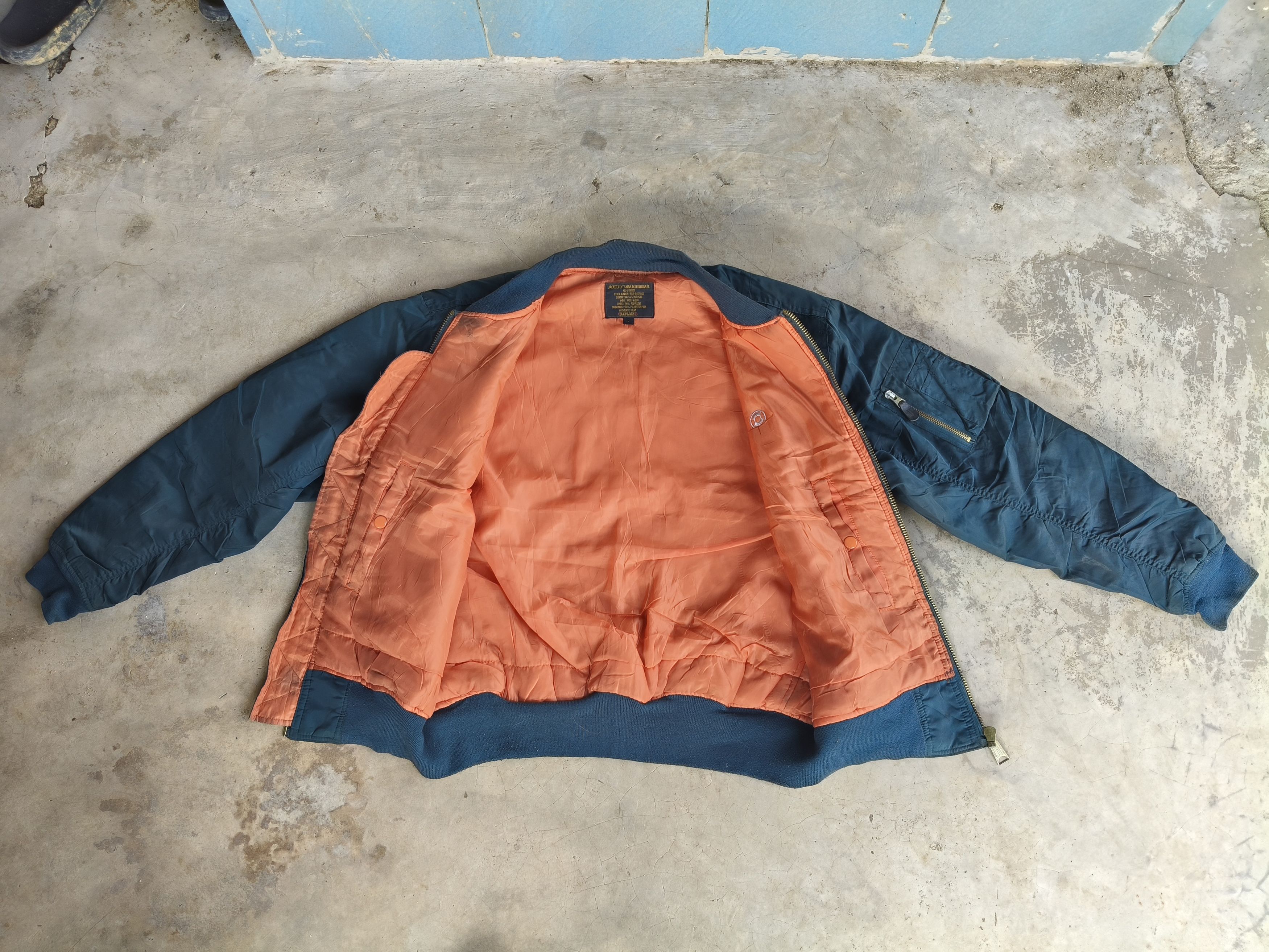 Japanese Brand Bomber Jacket Fly' Sman Size US L / EU 52-54 / 3 - 7 Thumbnail