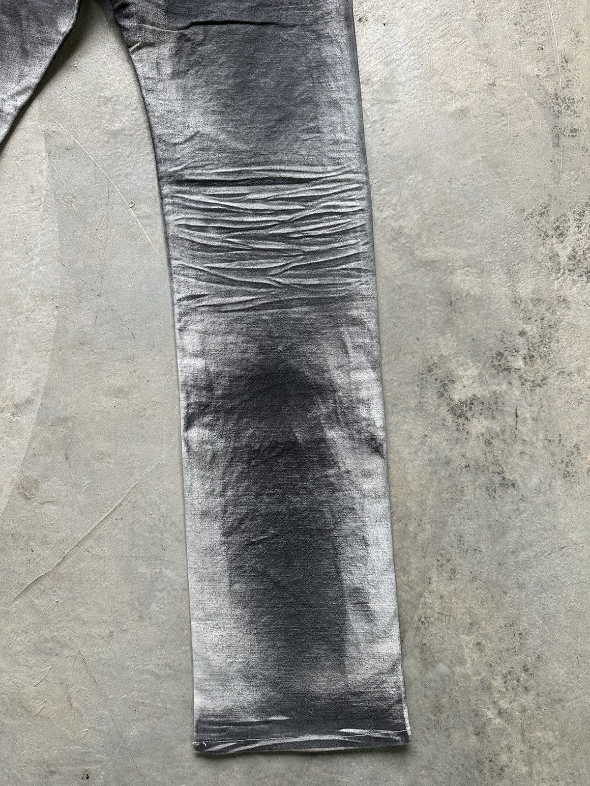 semanticdesign Vintage Japan Made Semantics Design Distressed Waxed Denim Size US 30 / EU 46 - 10 Thumbnail