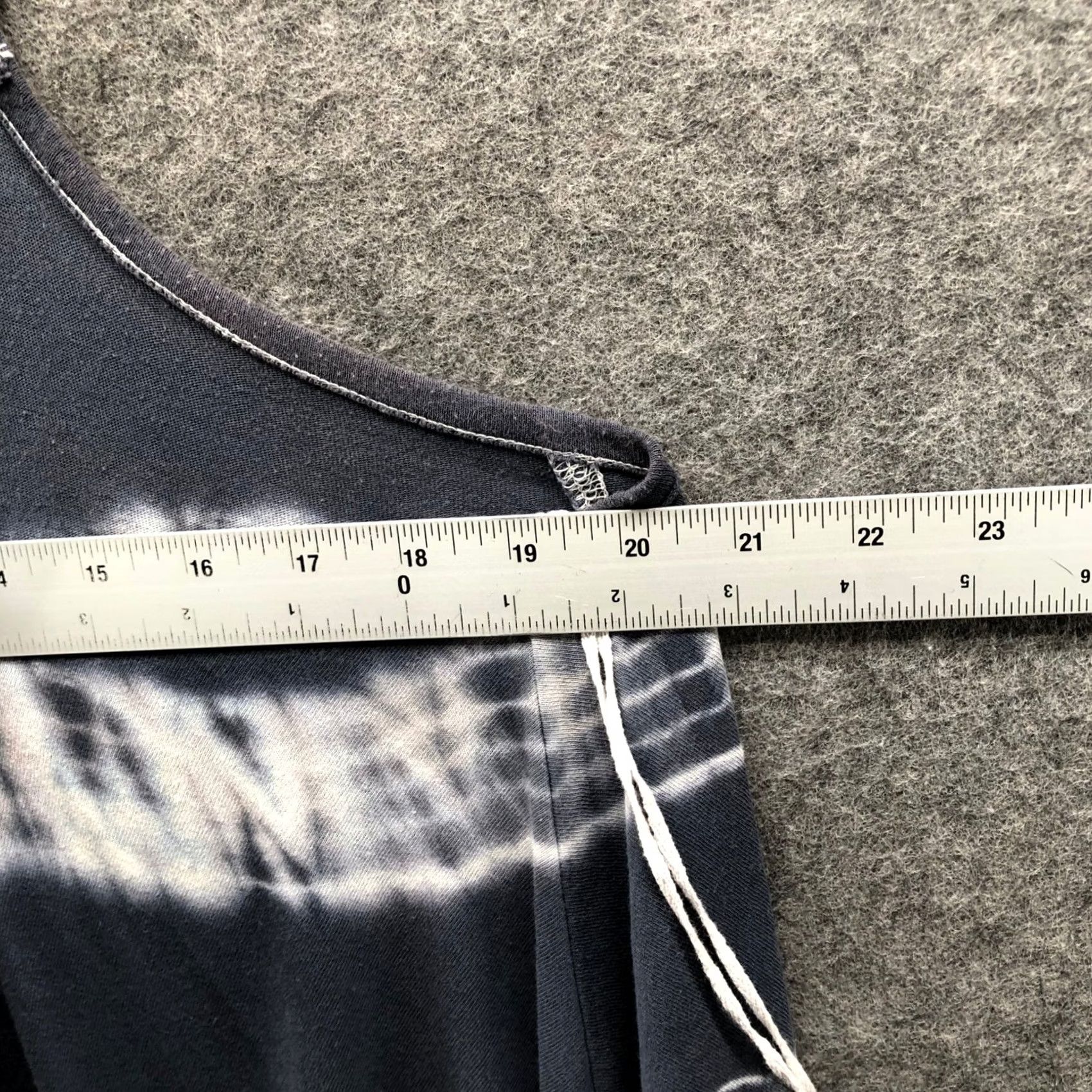Free People Free People We The Free Dress Womens S Blue Tie Dye Seashell Cami Tunic Tie Strap Size S / US 4 / IT 40 - 6 Thumbnail