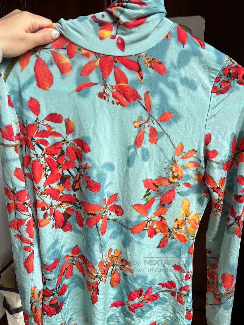 Dries Van Noten Dries Van Noten Blue Base Layer Top Size S / US 4 / IT 40 - 1 Thumbnail