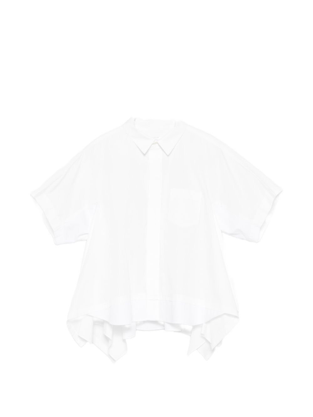 Sacai COTTON SHIRT Size L / US 10 / IT 46 - 1 Thumbnail