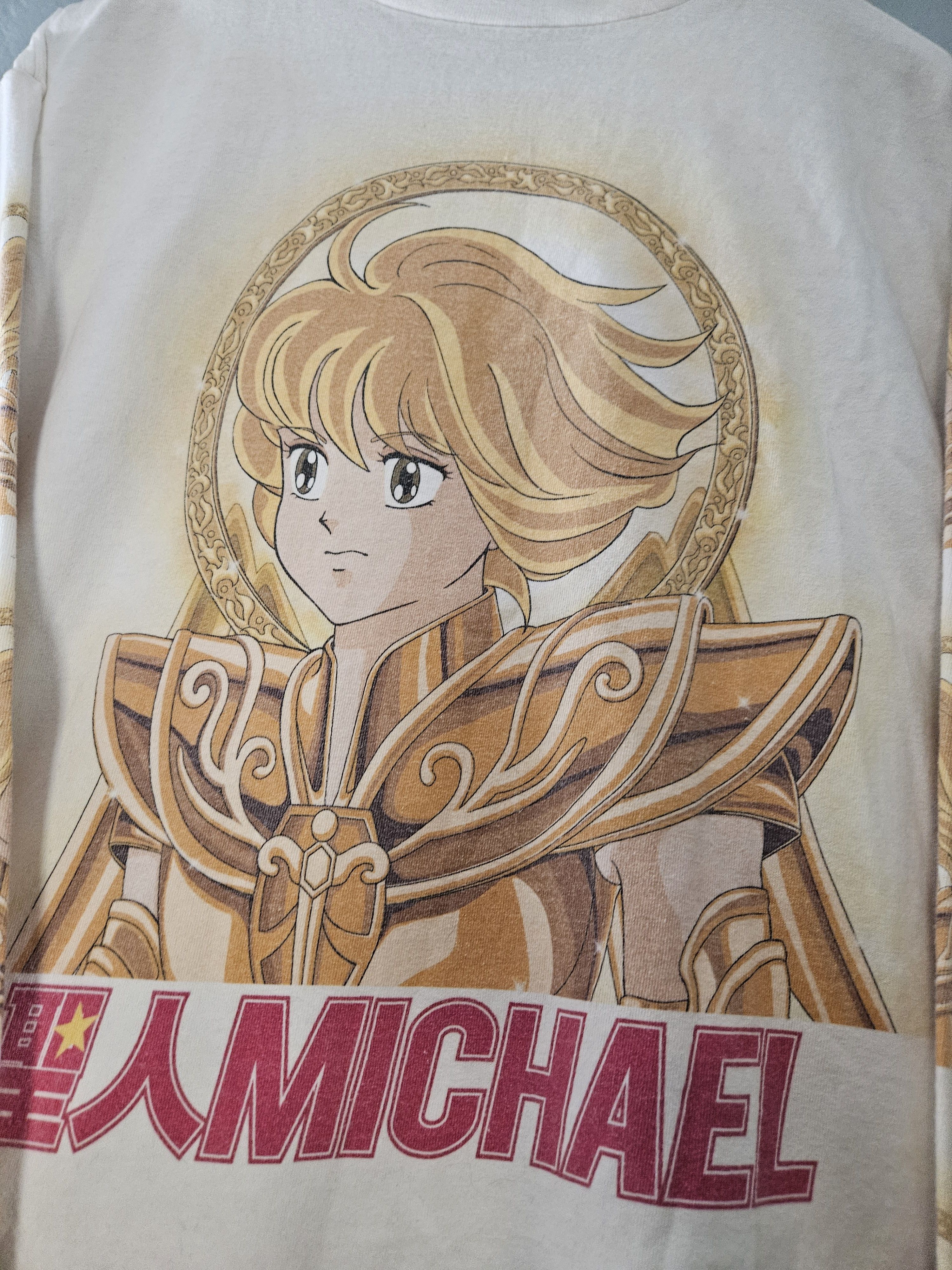 Saint Michael Saint Seiya DSM Exclusive Anime Long Sleeve Shirt Size US S / EU 44-46 / 1 - 2 Thumbnail