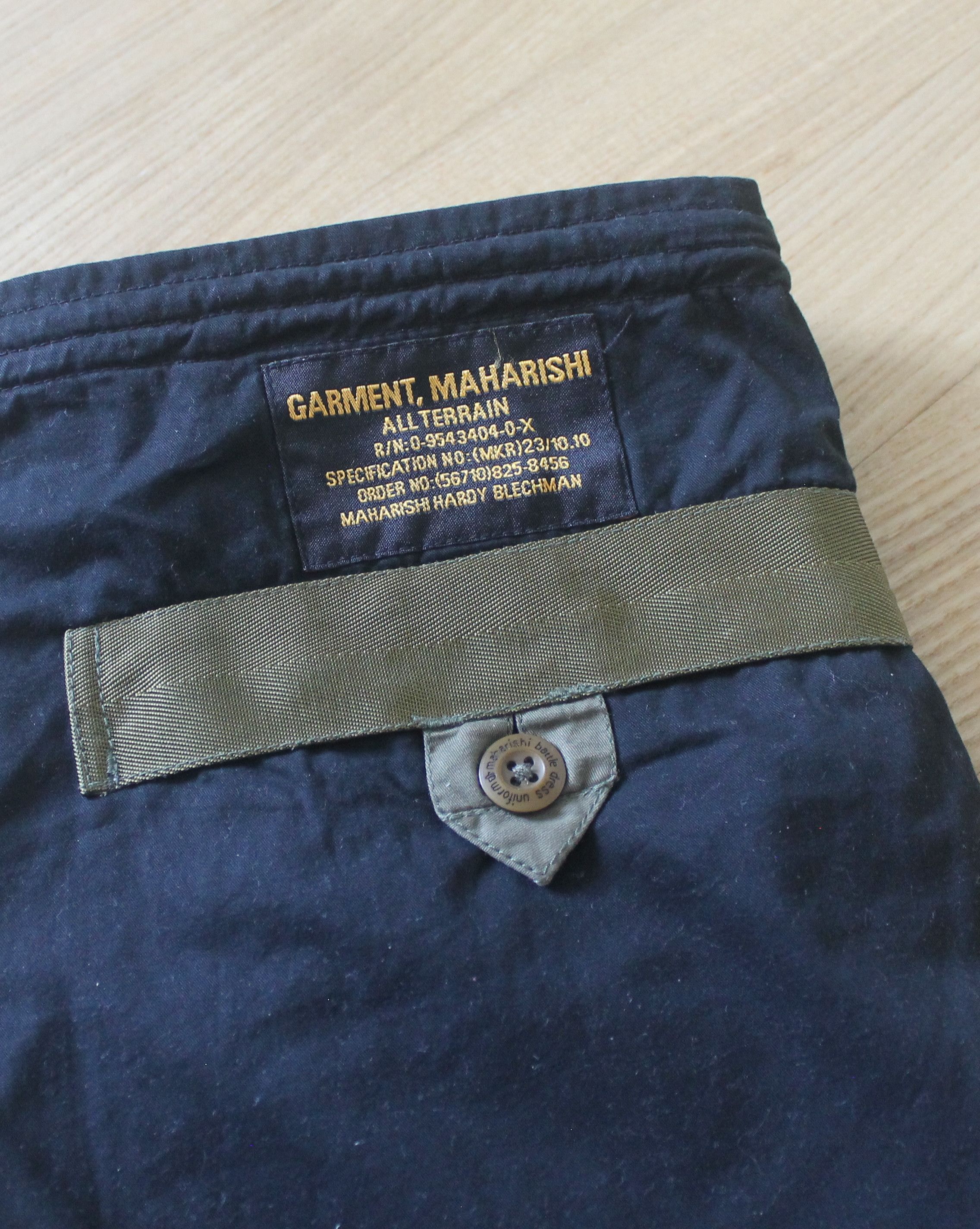 Maharishi Maharishi Cotton Twill Seditionaries Utility Bermuda Shorts Size US 32 / EU 48 - 9 Thumbnail