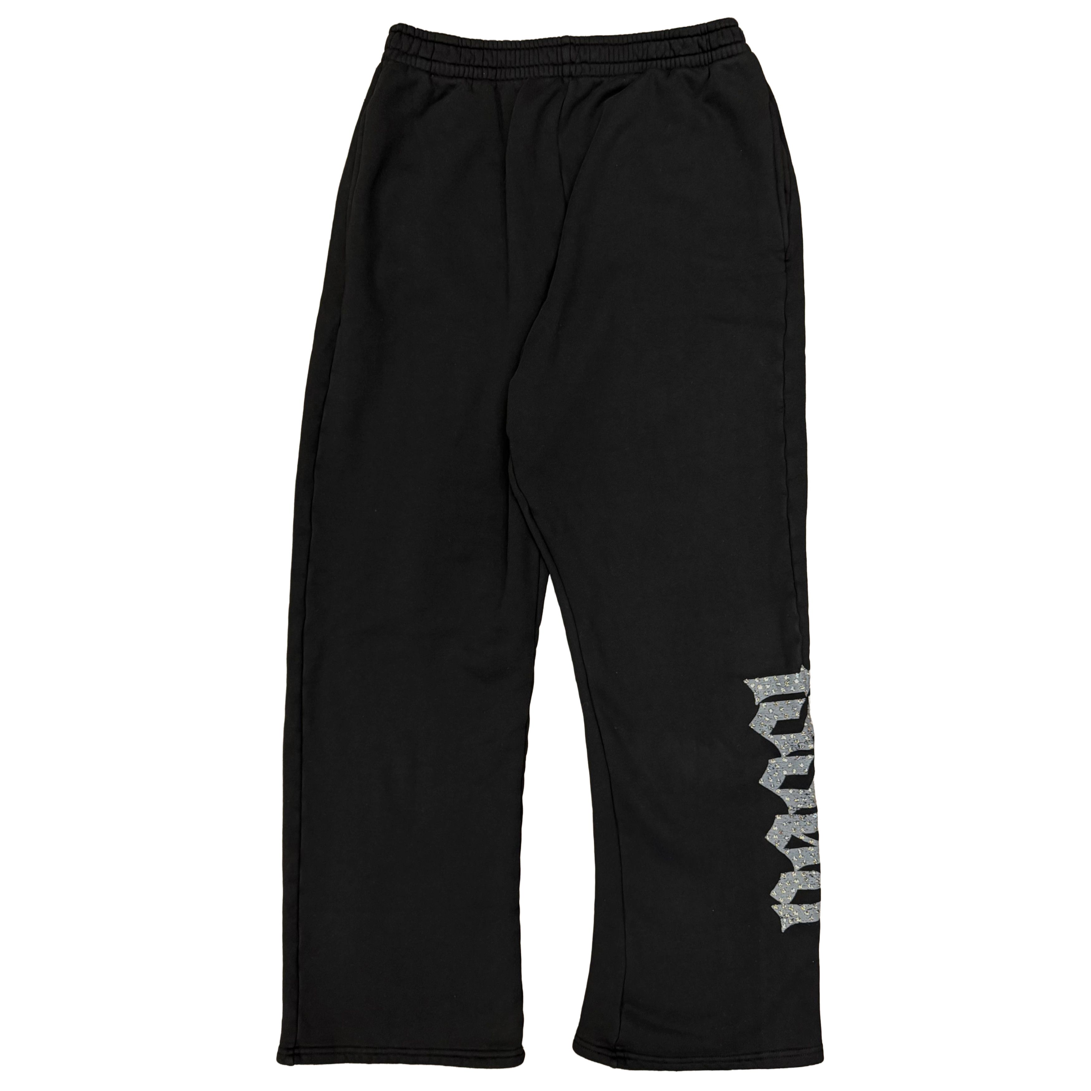 Bossi Sportswear Bossi Rhinestone Logo Sweatpants Black/Grey Size US 34 / EU 50 - 1 Preview