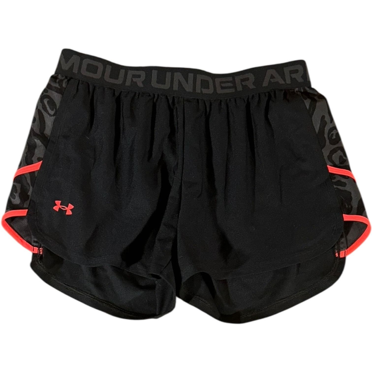 Under Armour Under Armour Black Play Up Coral Touch Athletic Shorts Size 26" / US 2 / IT 38 - 1 Thumbnail