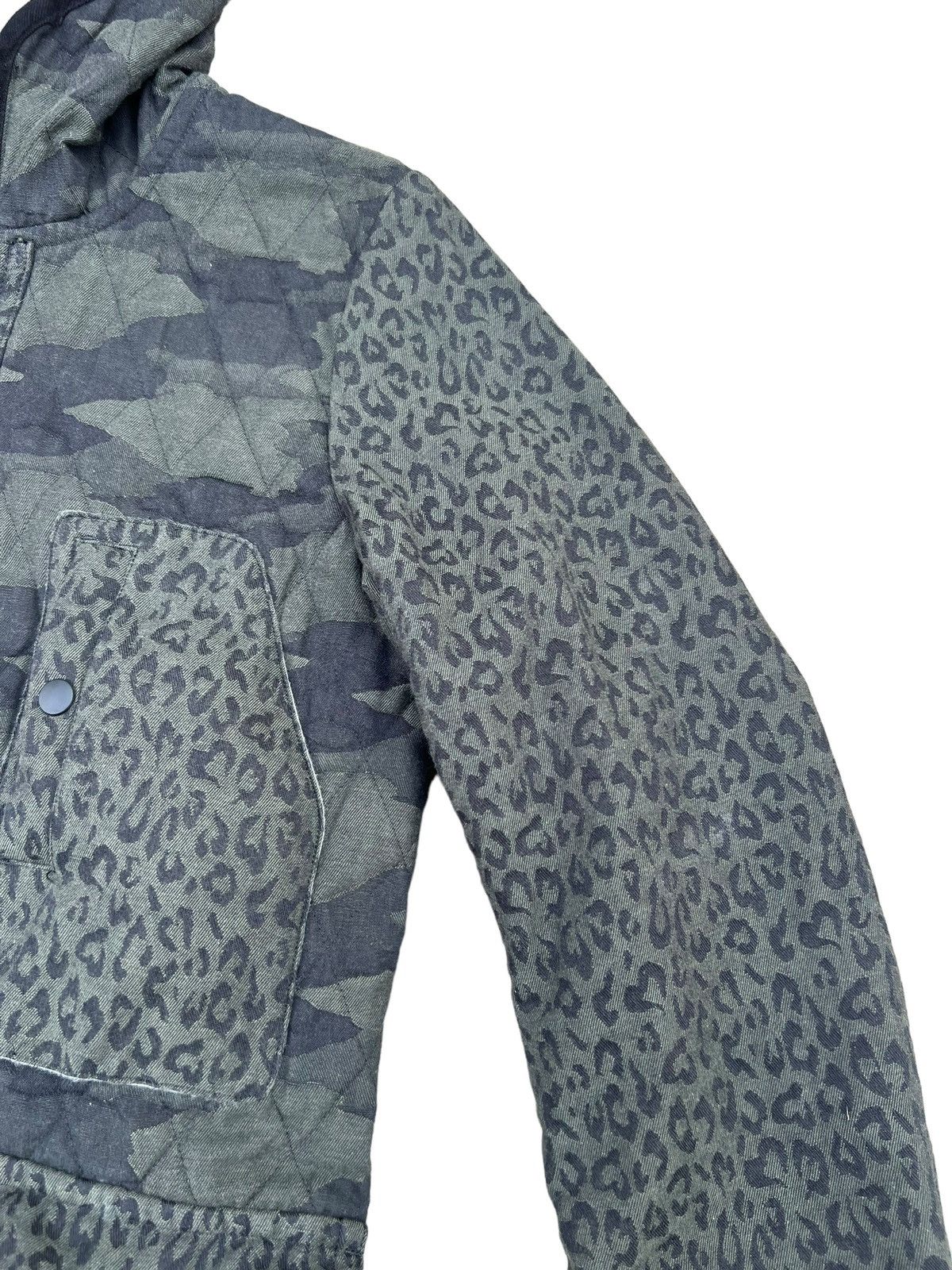 Japanese Brand OVERTHESTRIPES Japan Quilt Thinsulate Hoodie Cargo Jacket Size US M / EU 48-50 / 2 - 8 Thumbnail