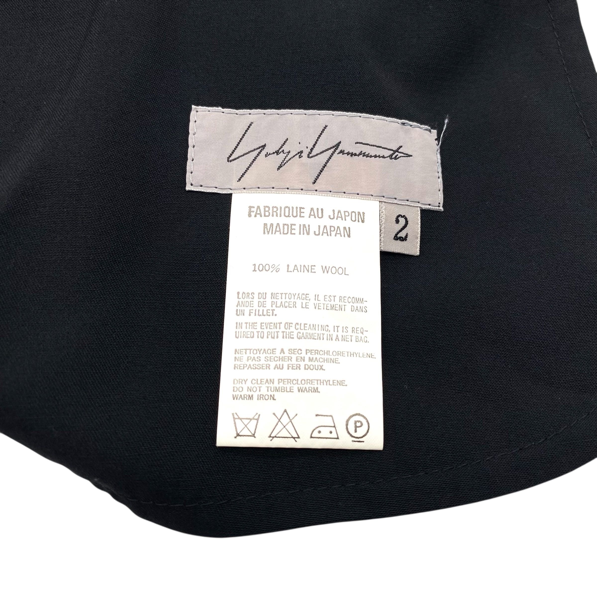 Yohji Yamamoto Yohji Yamamoto Pants Black Size 26" / US 2 / IT 38 - 5 Thumbnail