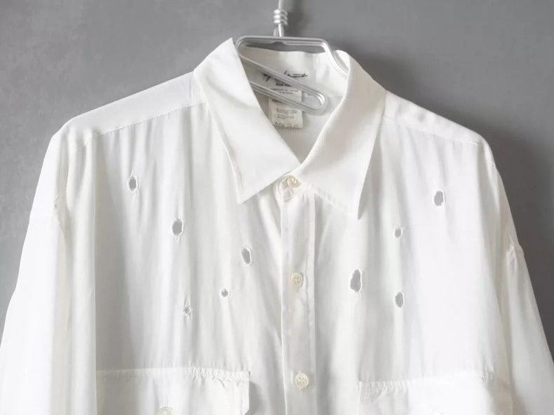 Yohji Yamamoto Yohji Yamamoto Yohji Yamamoto Double Pocket Shirt 1992-250 Size US M / EU 48-50 / 2 - 2 Thumbnail