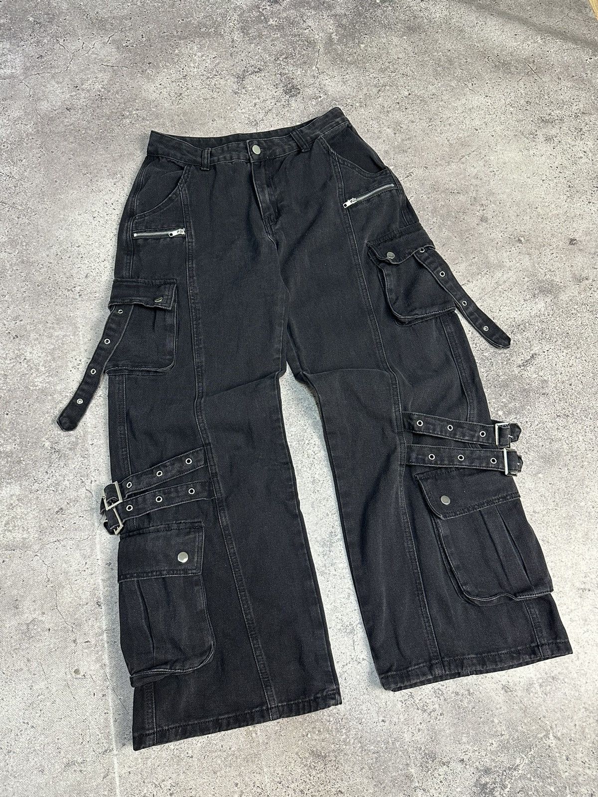 Japanese Brand × Vintage Vintage Junya Watanabe Punk Style Distressed Gothic Archival Size US 31 - 7 Thumbnail