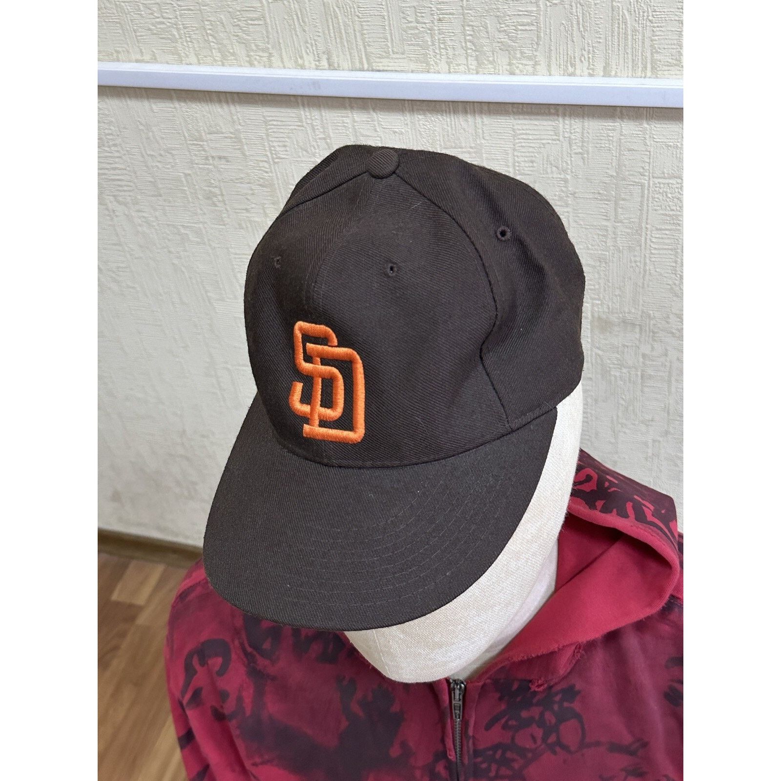 New Era 90’s New Era San Diego Padres MLB Baseball Wool Cap 6 7/8 Size ONE SIZE - 9 Thumbnail