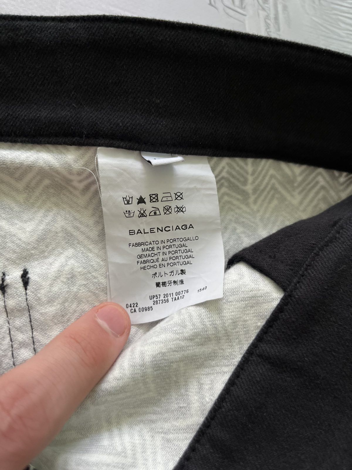Balenciaga Balenciaga Pants Luxury Black & White Women’s Size 28" / US 6 / IT 42 - 9 Thumbnail
