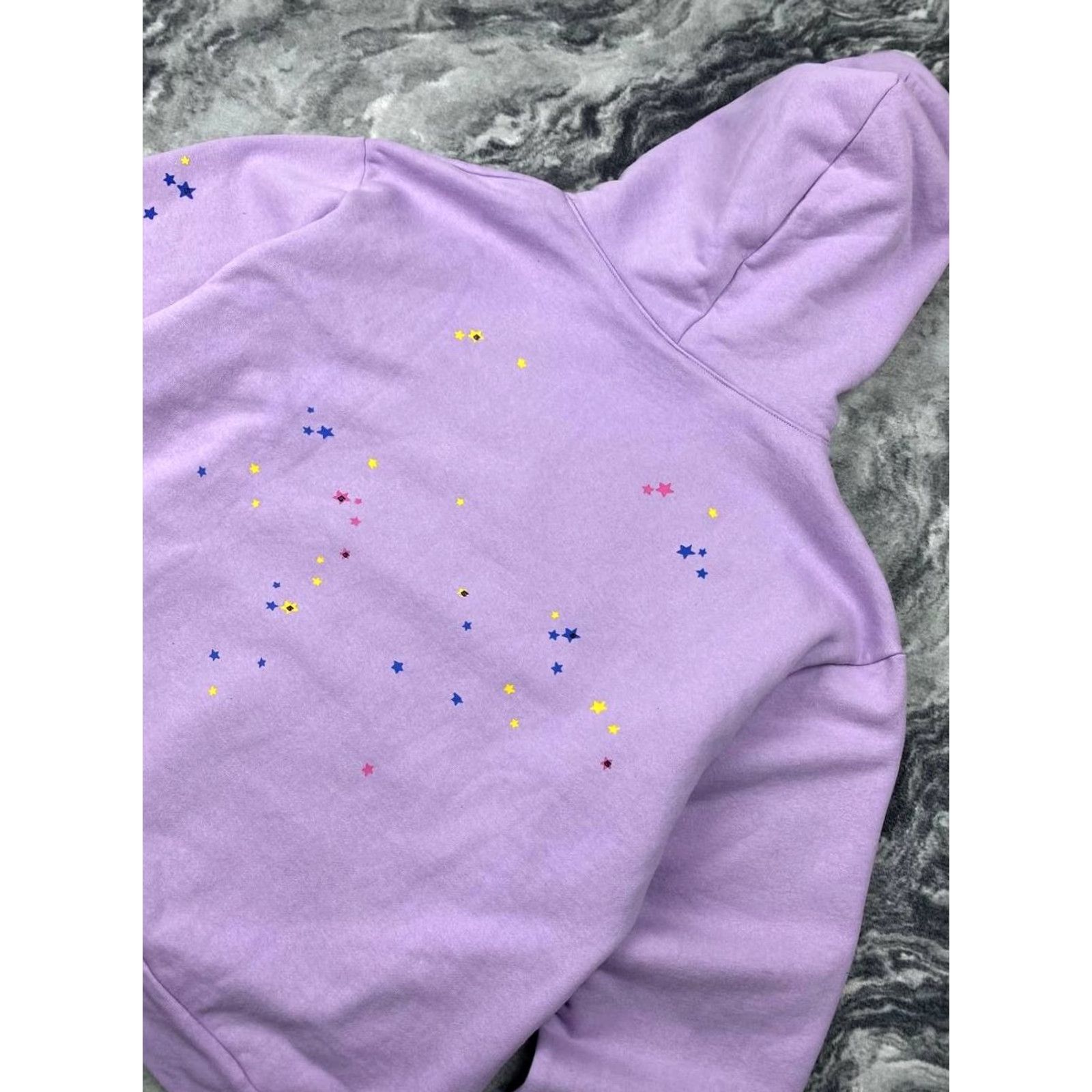 Sacai Sp5der Acai Hoodie Men XL Purple Size US XL / EU 56 / 4 - 6 Thumbnail