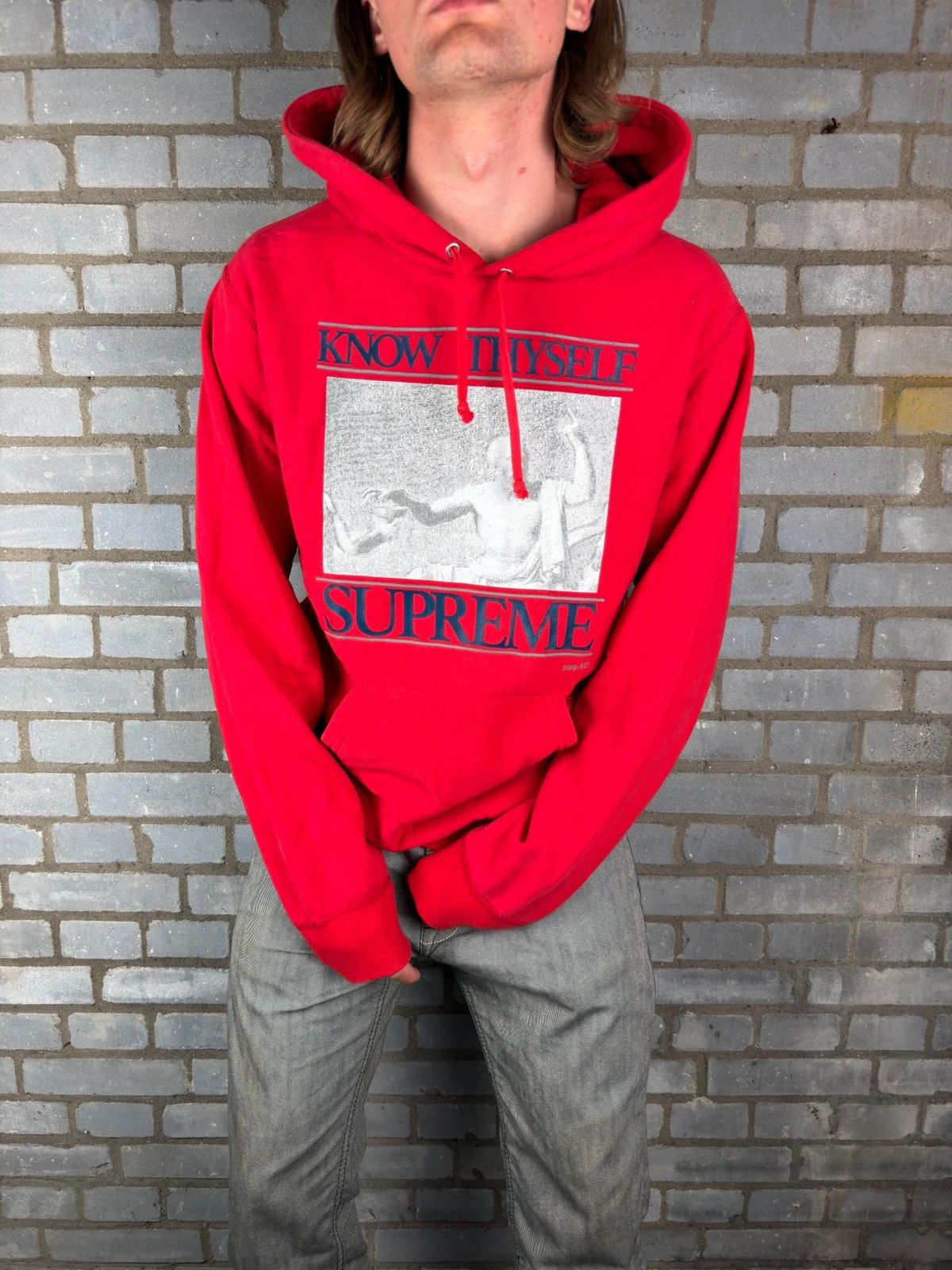 Supreme Supreme Know Thyself SS19 hoodie Size US M / EU 48-50 / 2 - 5 Thumbnail