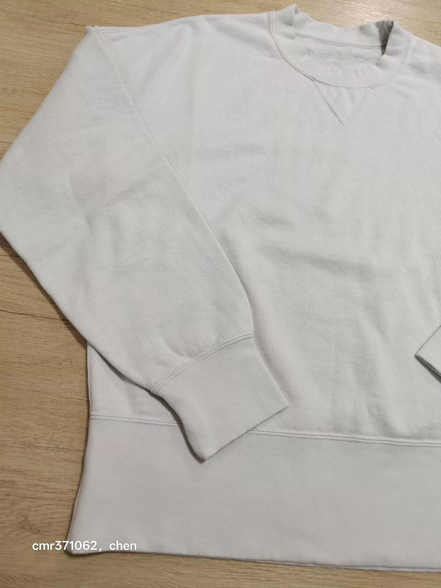 Visvim VISVIM 25AW COURT SWEAT L/S Off White 3 runs small Size US L / EU 52-54 / 3 - 4 Thumbnail