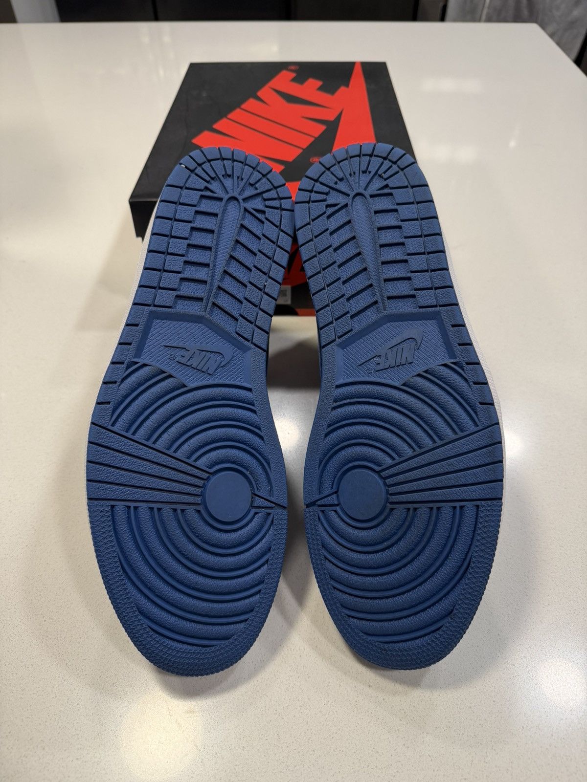 Jordan Brand Jordan 1 Dark Marina Blue Size US 12 / EU 45 - 5 Thumbnail