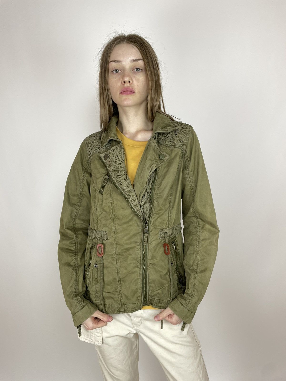 khujo KHUJO Military Jacket Womens size Small Size S / US 4 / IT 40 - 2 Thumbnail
