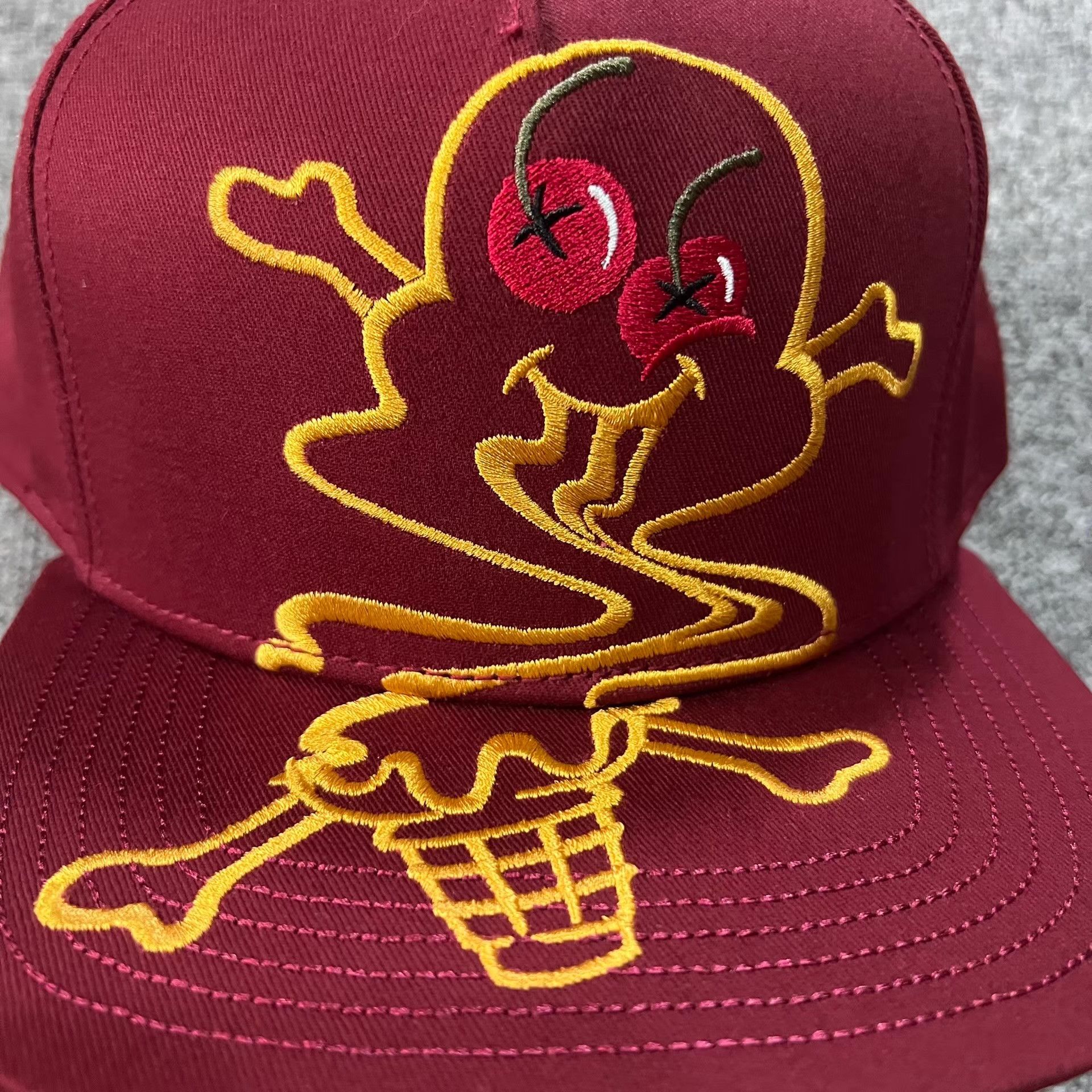 Billionaire Boys Club BBCICECREAMCherryIceCreamEmbroideredBaseballCap &Sun Hat Q7 Size ONE SIZE - 3 Thumbnail