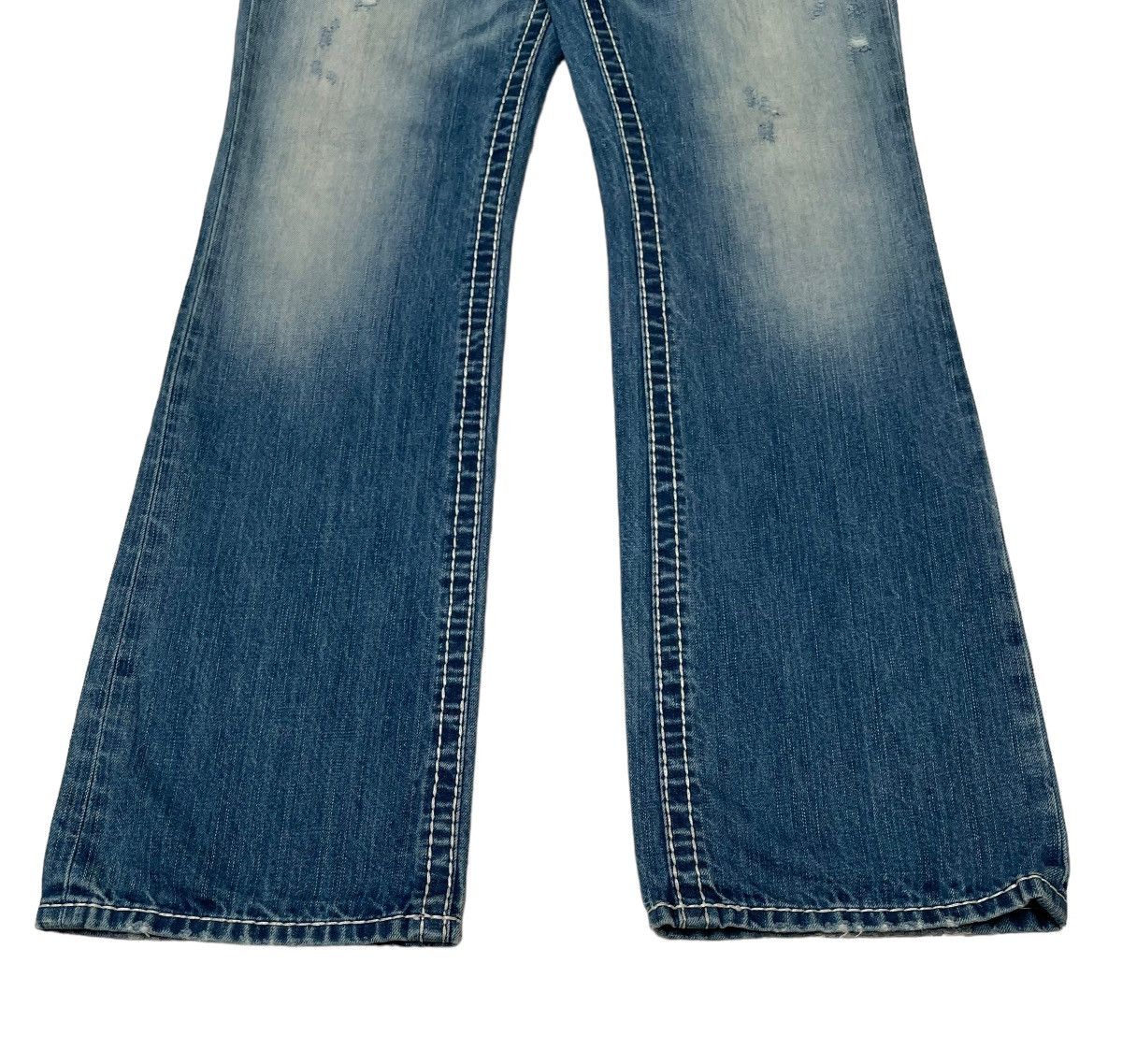 Mek Denim Vintage Brand Mek Denim Made In Usa Flared Jeans 2000s Size US 34 / EU 50 - 5 Thumbnail