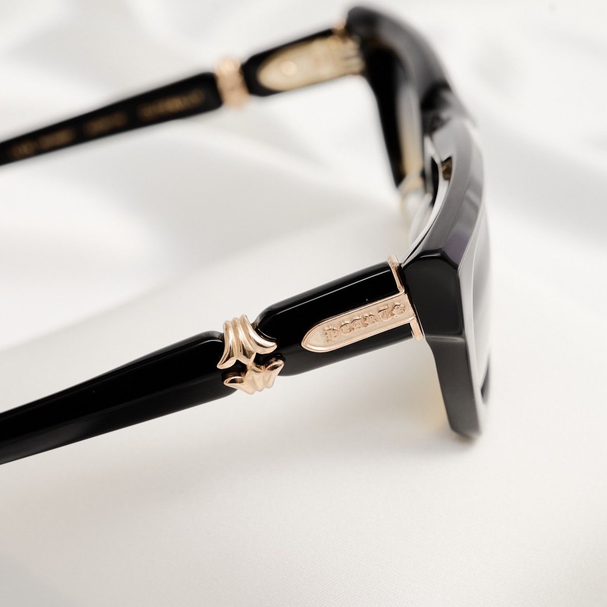Chrome Hearts CHROME HEARTS CLITERALLY BLACK-18KGP SUNGLASSES Size ONE SIZE - 3 Thumbnail
