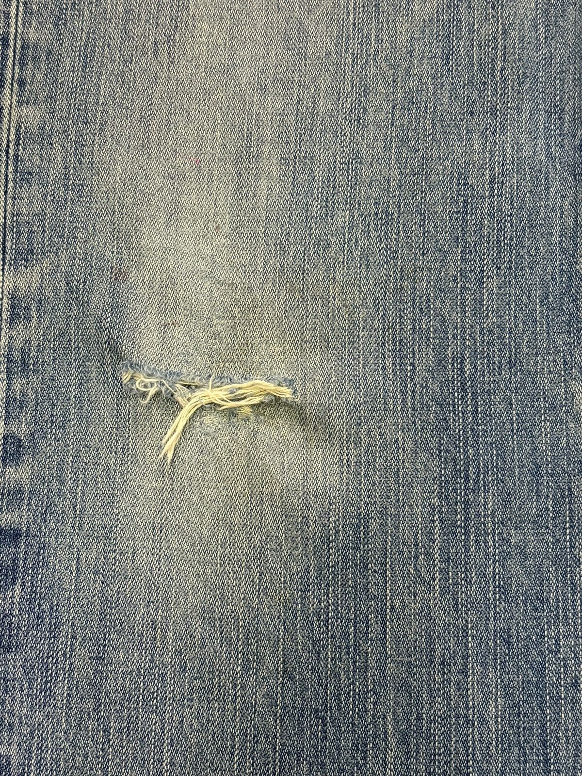 Wrangler Vintage Wrangler Faded Wash Distressed Loose Jeans Size US 33 - 3 Thumbnail