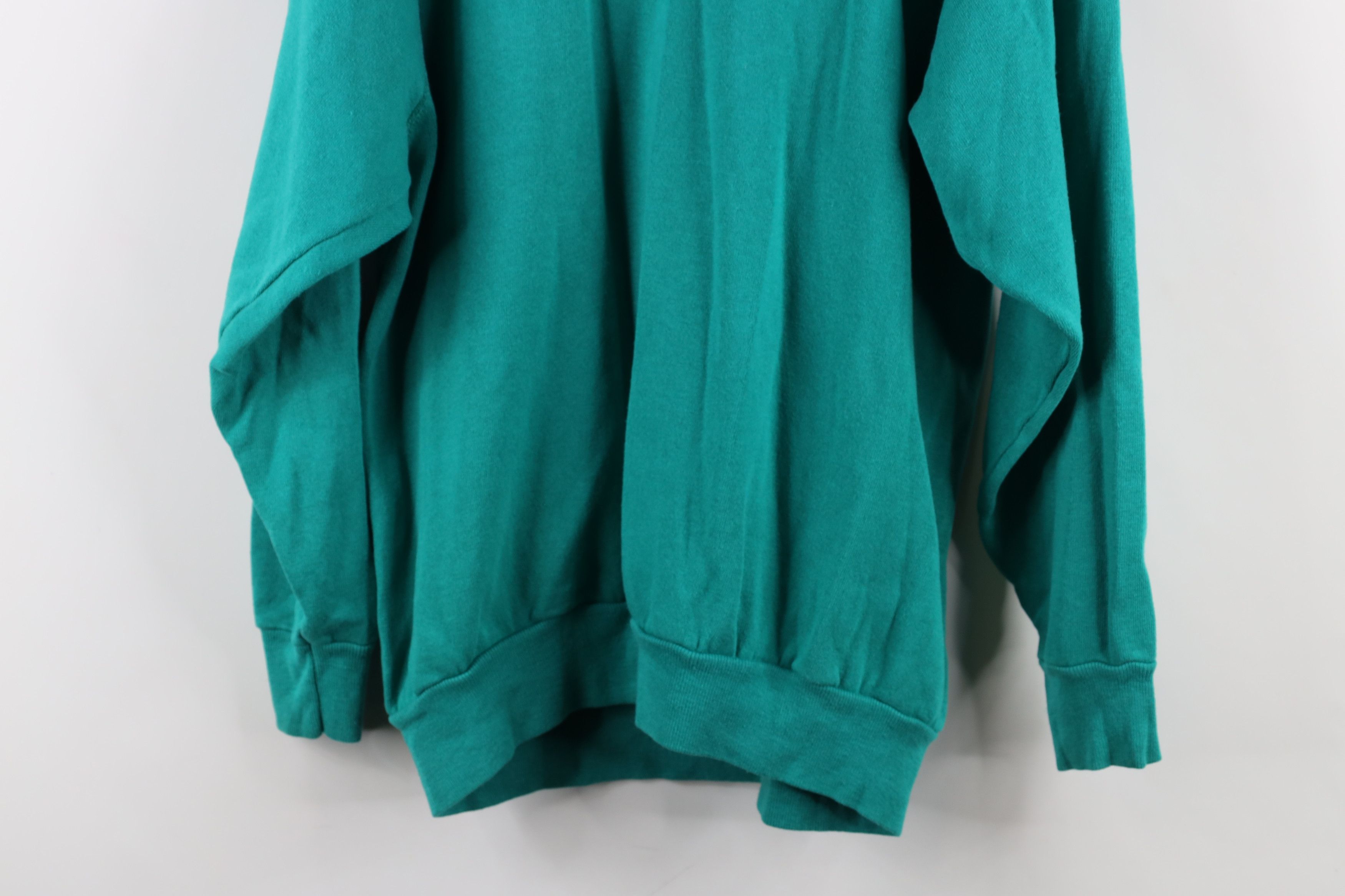 Vintage Vintage 70s 80s Streetwear Music Piano Sweatshirt Teal USA Size L / US 10 / IT 46 - 13 Thumbnail