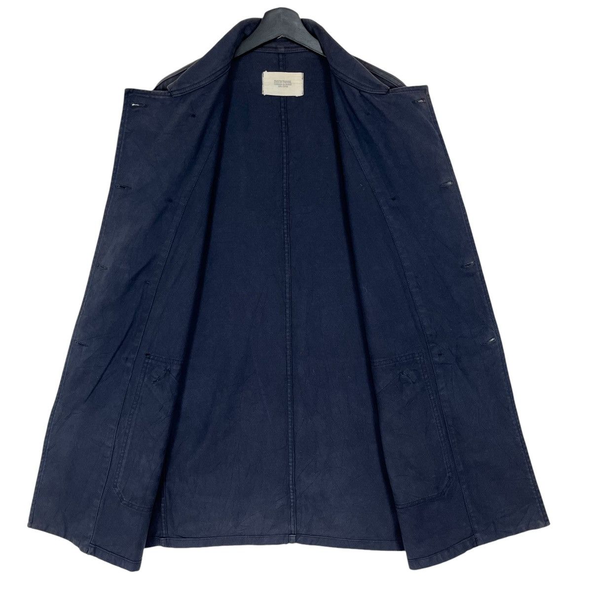 CABANE de ZUCCa × Issey Miyake × Japanese Brand Zucca Travail by Issey Miyake Single Layer Cotton Jacket Size US M / EU 48-50 / 2 - 7 Thumbnail