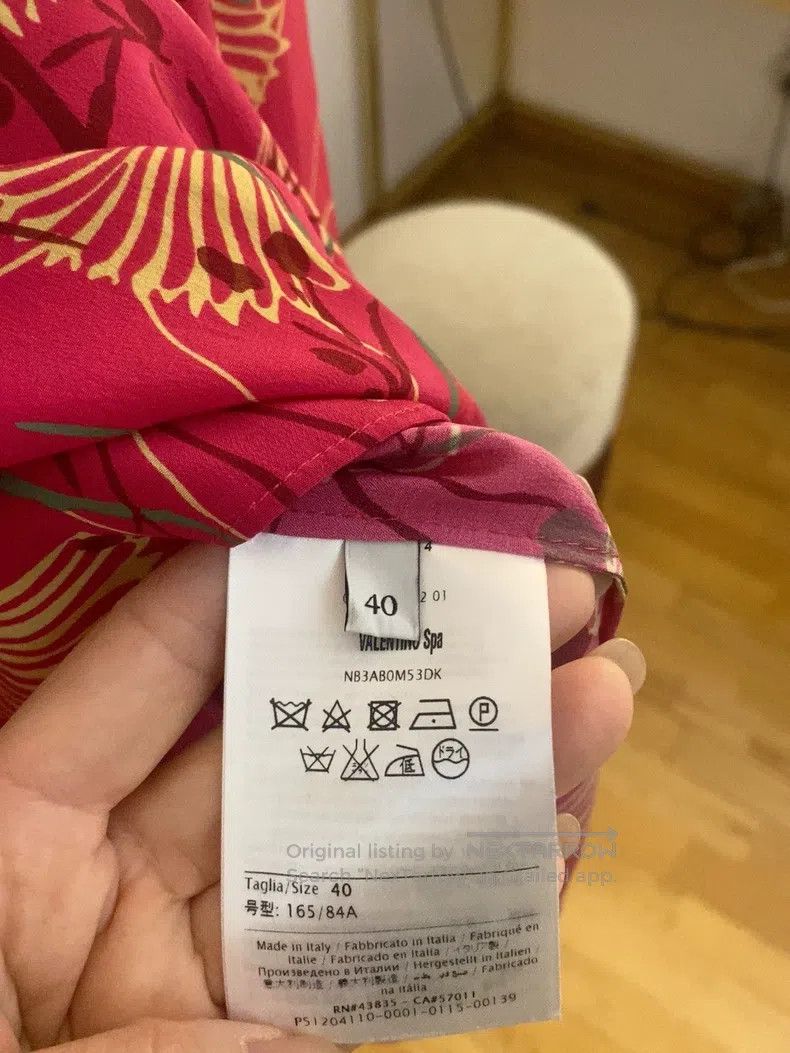 Valentino Valentino Silk shirt Size S / US 4 / IT 40 - 5 Thumbnail