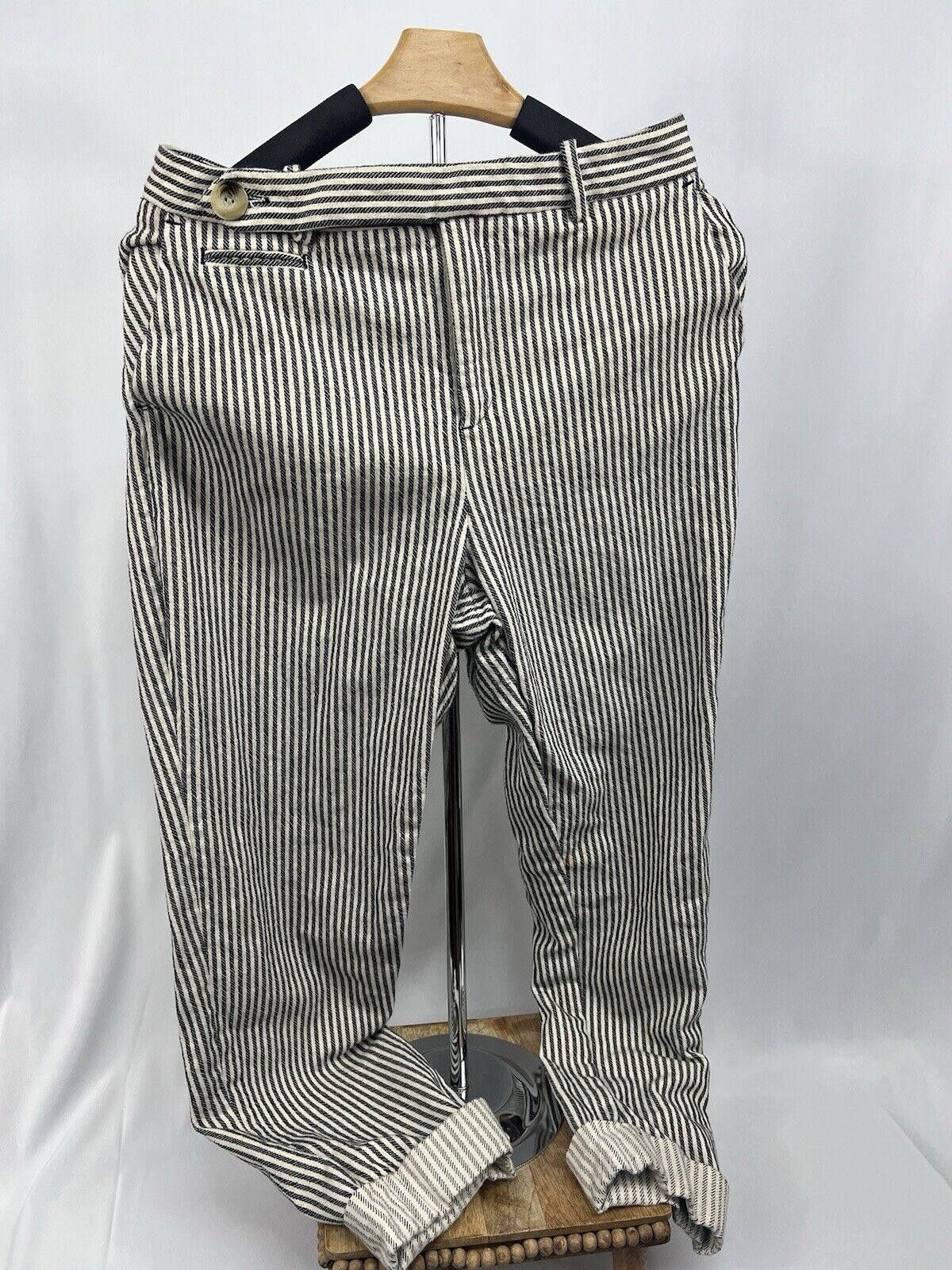Zara Zara Trousers Black White Zebra Size M Size 32" / US 10 / IT 46 - 1 Thumbnail