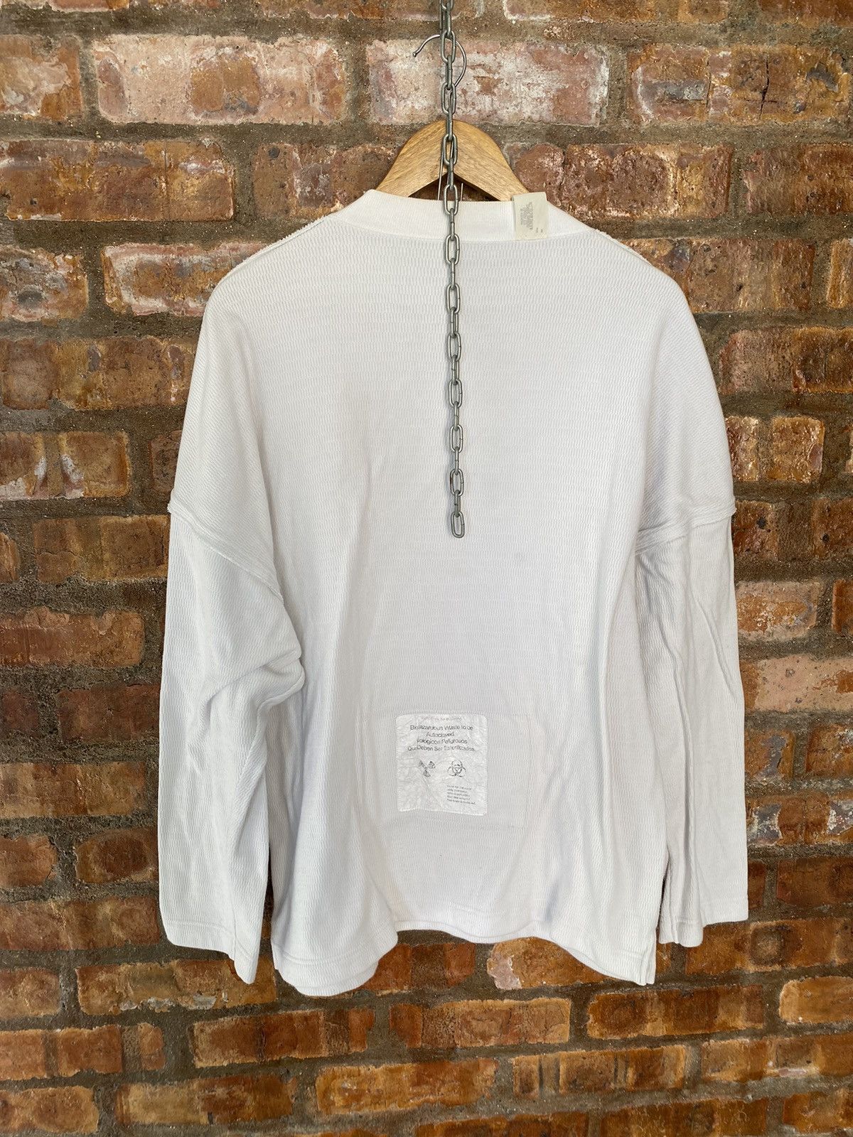 N.Hoolywood AW2021 Biohazard thermal oversize sweatshirt Size US L / EU 52-54 / 3 - 10 Thumbnail