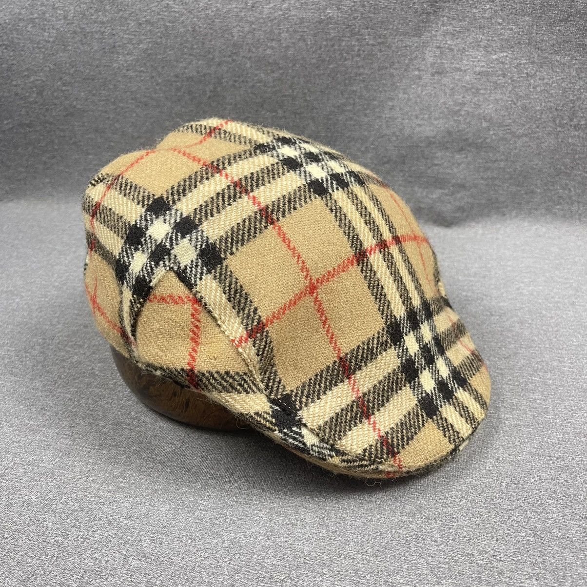 Burberry Burberry’s vintage nova check rare beret wool hat Size ONE SIZE - 3 Thumbnail